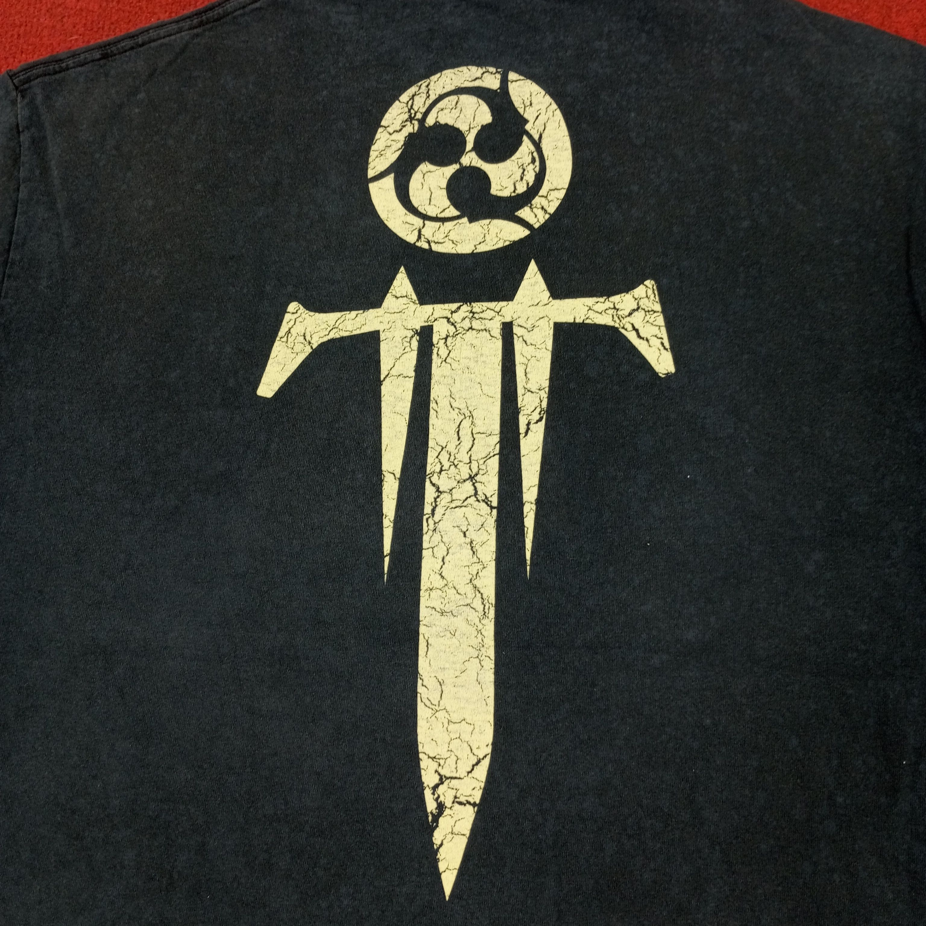 Band Tees × Vintage Trivium Band Rock Music Distressed Tshirt Size US L / EU 52-54 / 3 - 4 Thumbnail