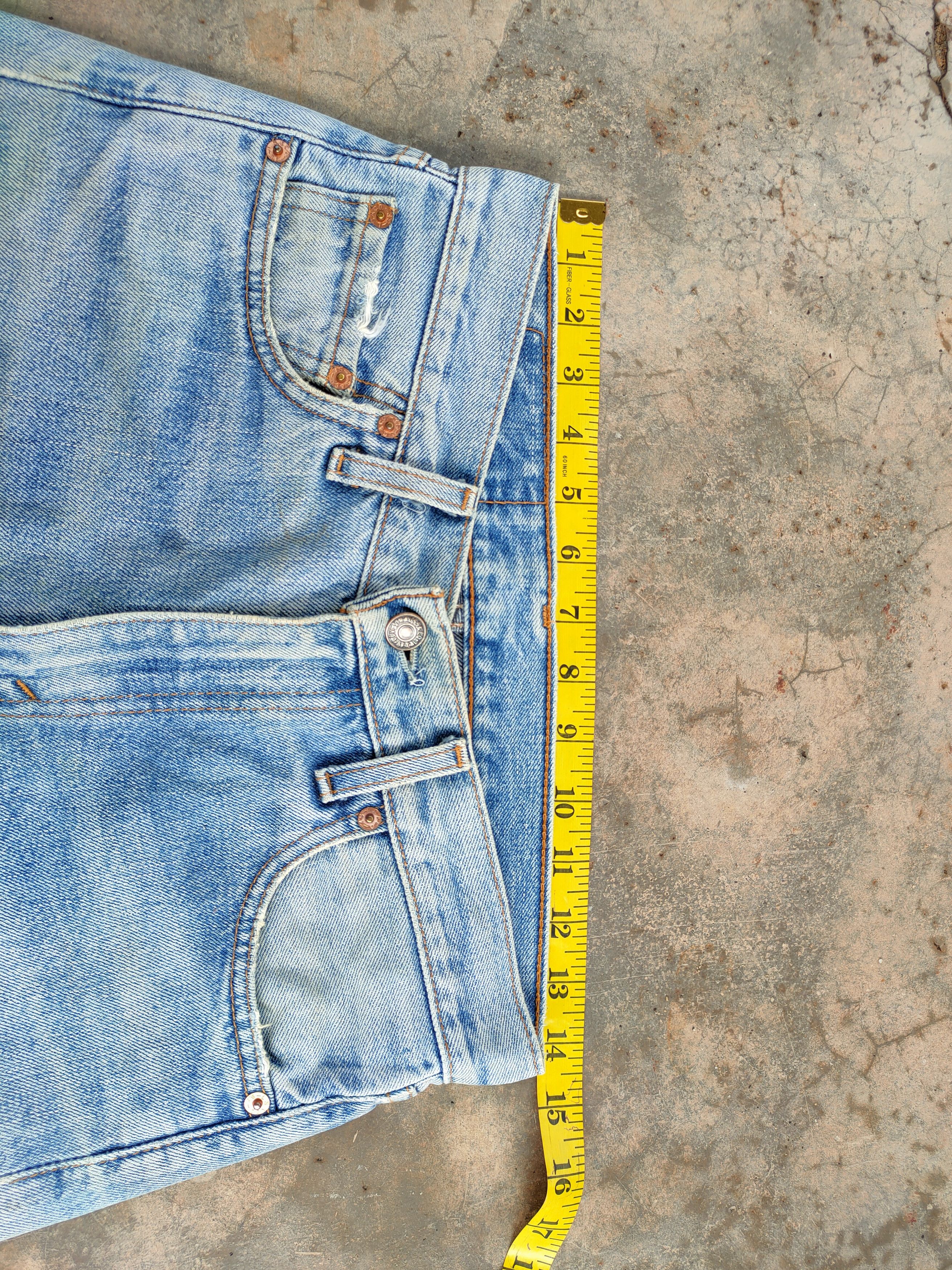 Levi's Vintage Clothing Vintage Levis 505 Faded Distressed denim jeans pants Size US 28 / EU 44 - 8 Thumbnail