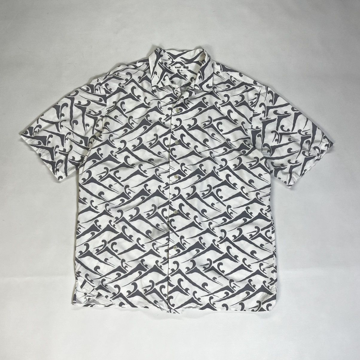Uniqlo Uniqlo Printed Open Collar Short Sleeve Shirt Size US L / EU 52-54 / 3 - 1 Thumbnail