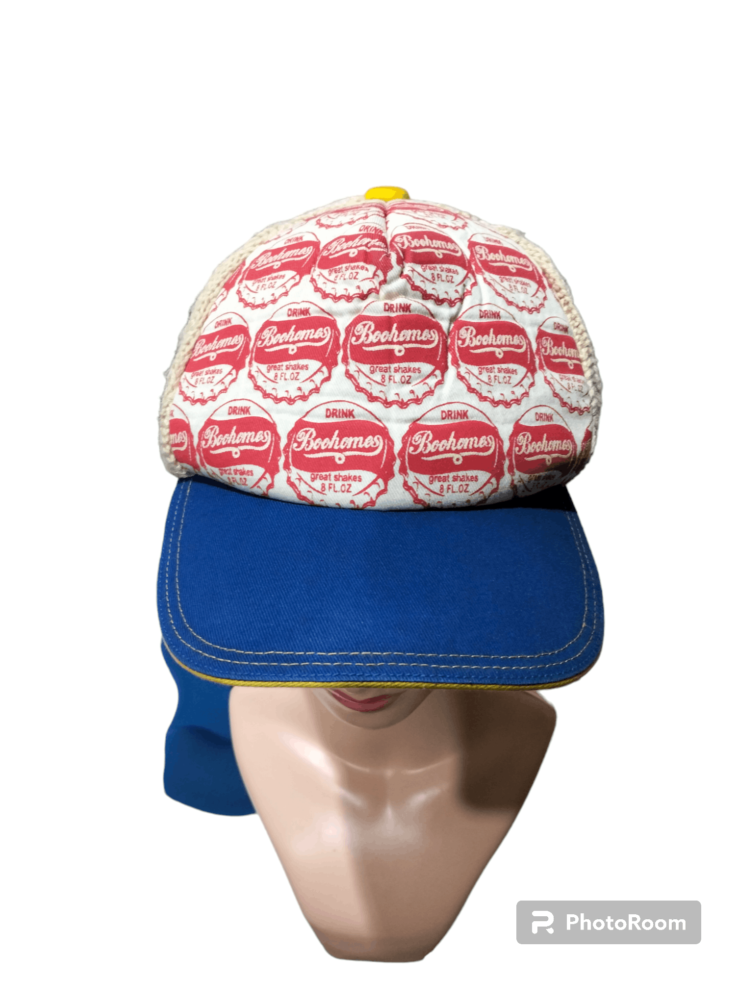 Japanese Brand Boohome Knited baseball cap Size ONE SIZE - 2 Thumbnail