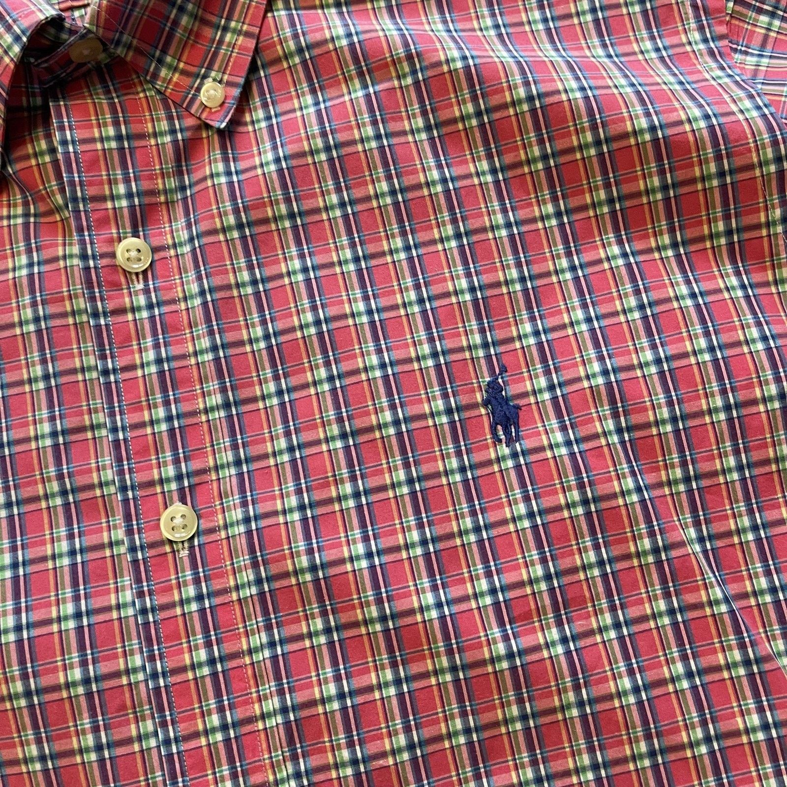Ralph Lauren Polo Ralph Lauren Shirt L Plaid Button Down Collar Embroider Size US L / EU 52-54 / 3 - 5 Thumbnail