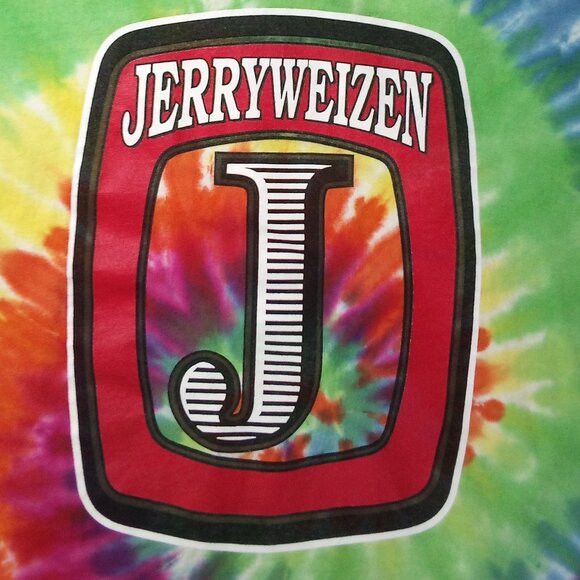 Band Tees × Vintage Vintage Jerryweizen Jerry Garcia Tie Dye T-Shirt Size US XL / EU 56 / 4 - 1 Thumbnail