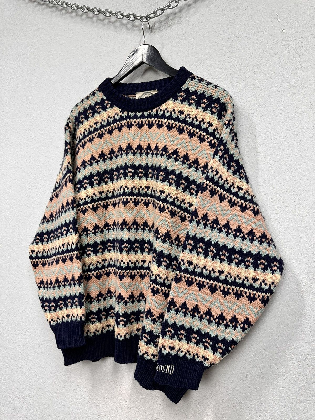 Diesel Vintage Knit Carlo Colucci Wool Coogi Dolce Gabbana Style Size US L / EU 52-54 / 3 - 3 Thumbnail