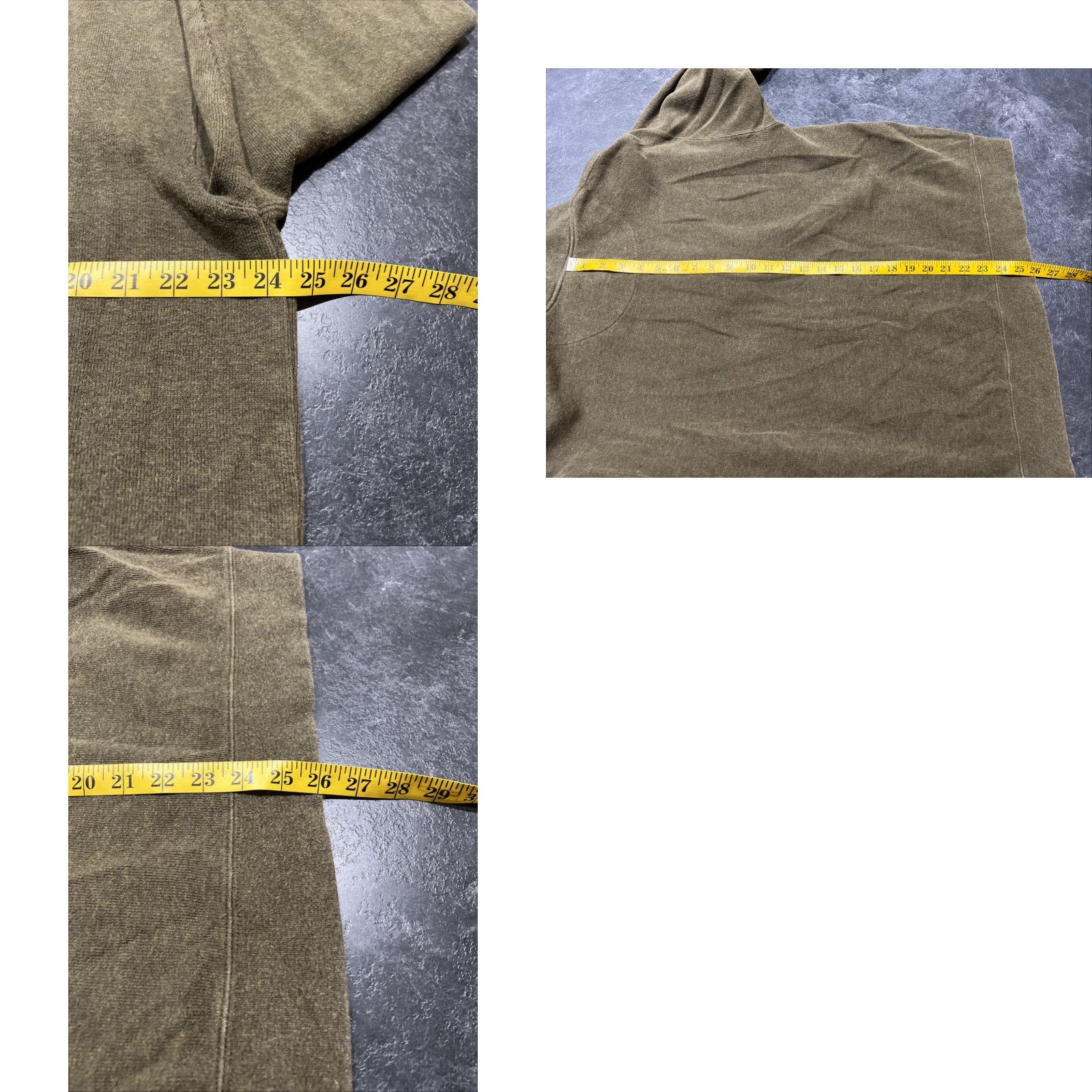 Orvis VINTAGE Orvis Sweater Men's Large Green Cotton 1/4 Zip Pullover Size US L / EU 52-54 / 3 - 8 Thumbnail