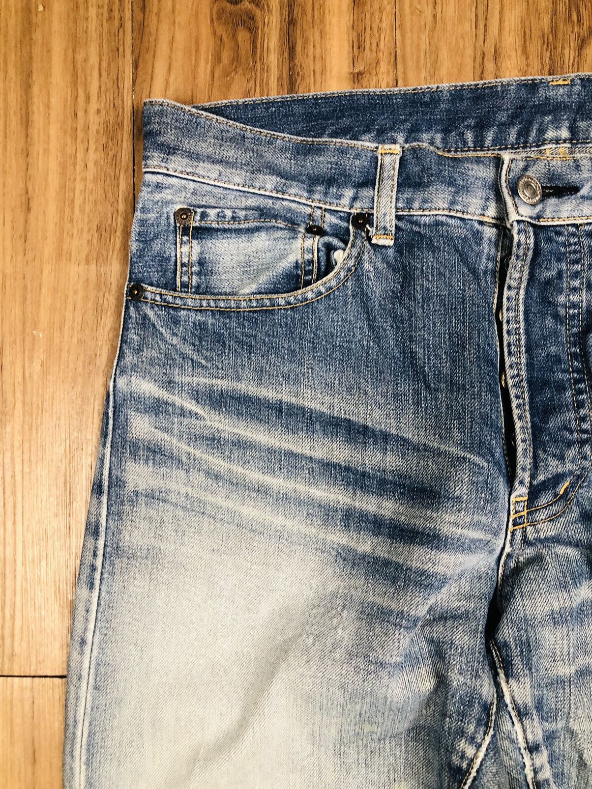 Takeo Kikuchi Takeo Kikuchi Ripped Jeans (35) Size US 34 / EU 50 - 5 Thumbnail