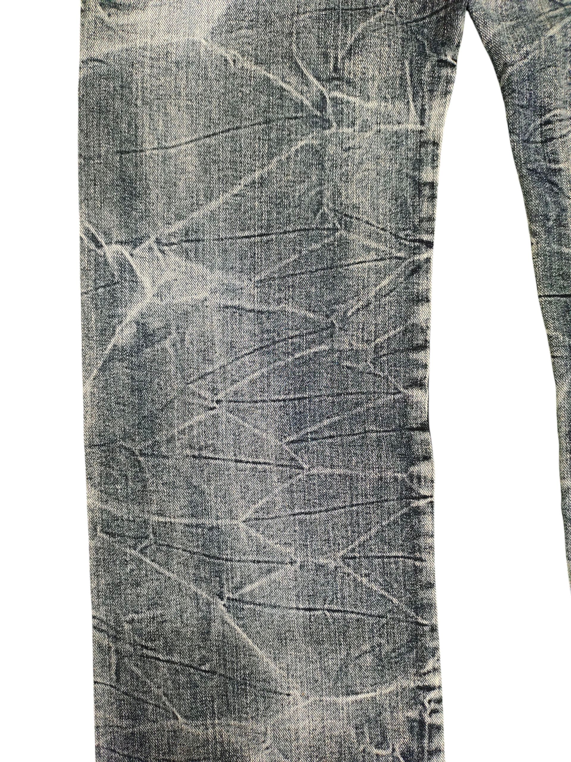 Number (N)ine × Undercover Japanese Brand Root Three Clawmark Distress Denim Jeans Size US 34 / EU 50 - 4 Thumbnail