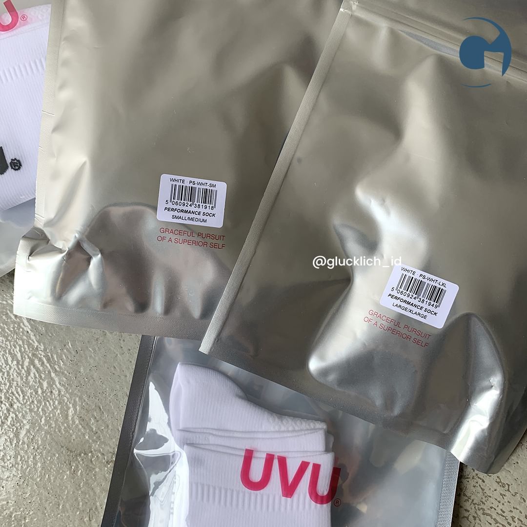 UVU UVU, Running Sock in White Size ONE SIZE - 4 Thumbnail