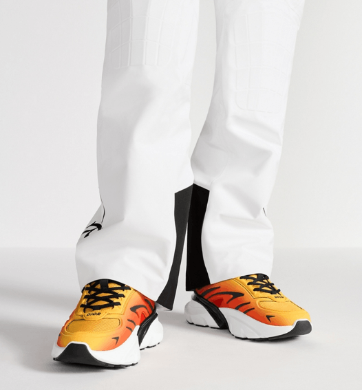 Dior o1w1db10426 3SN306 Low-Top Sneakers in Orange Size US 5.5 / EU 38 - 5 Thumbnail