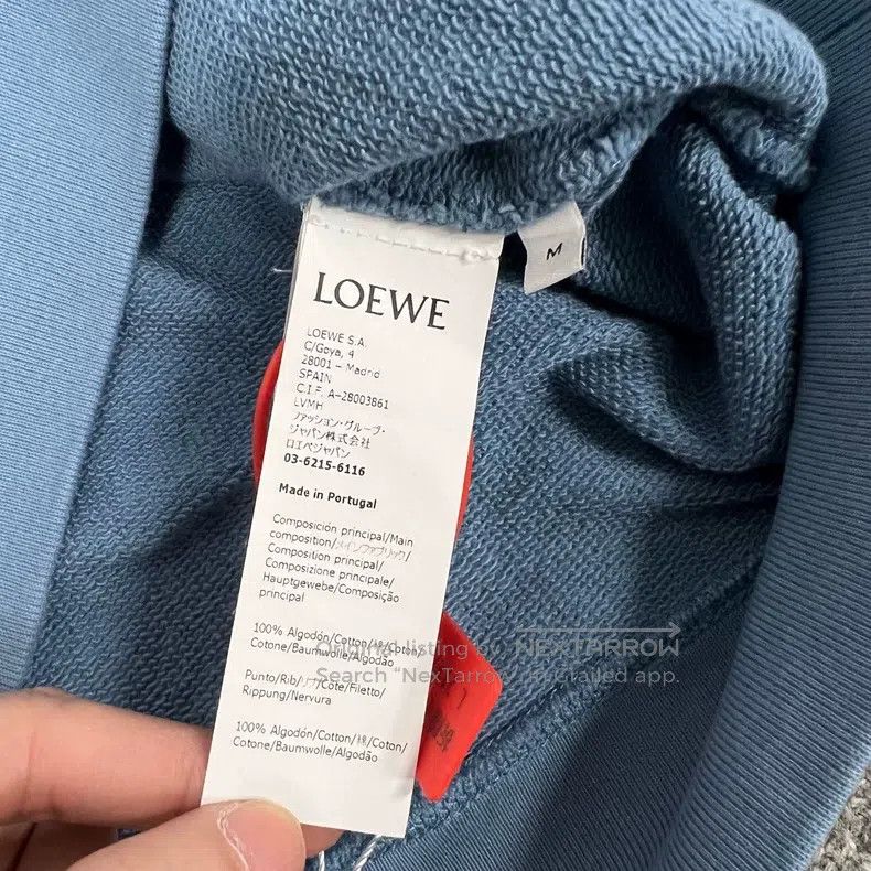 Loewe Loewe Embroidered logo sweatshirt Size M / US 6-8 / IT 42-44 - 7 Thumbnail