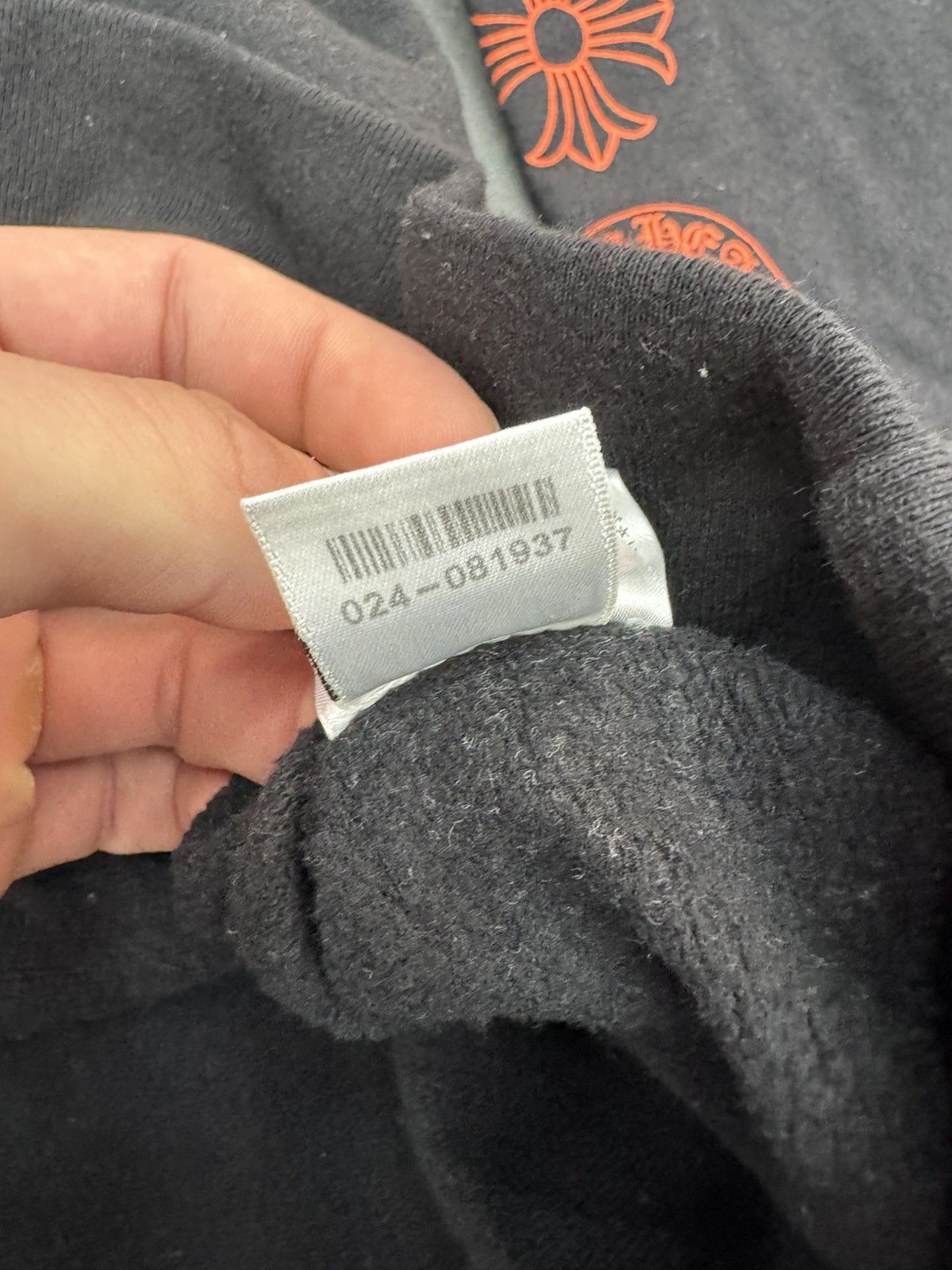 Chrome Hearts Chrome hearts gradient Logo pull over hoodie Size US L / EU 52-54 / 3 - 11 Thumbnail