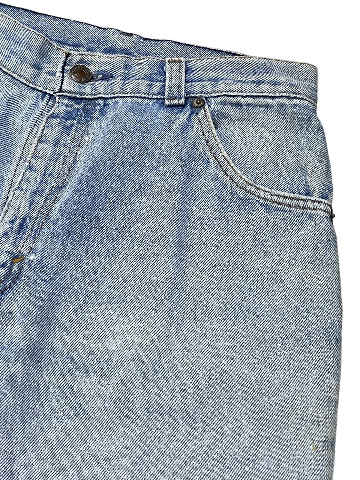 Levi's × Vintage Vintage Levis White Tab Baggy Loose Tapered Leg Jeans Size US 29 - 7 Thumbnail