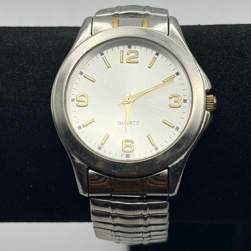 Other Silver Retro Men’s Watch Size ONE SIZE - 2 Thumbnail