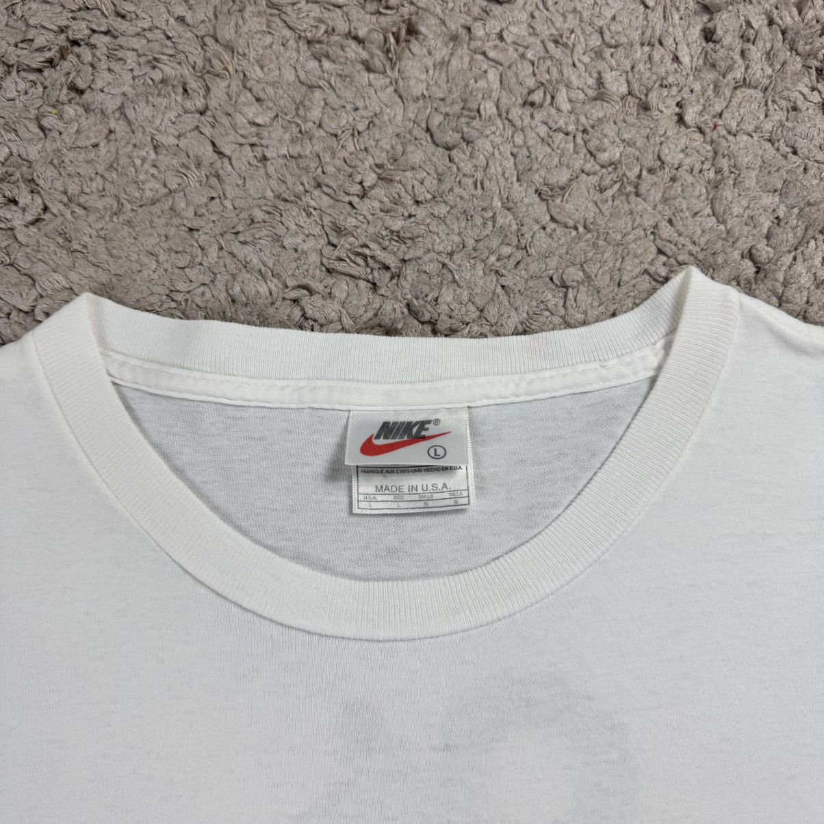 Nike Vintage Nike USA One Star 96 Centre Swoosh T-shirt Size US L / EU 52-54 / 3 - 11 Thumbnail