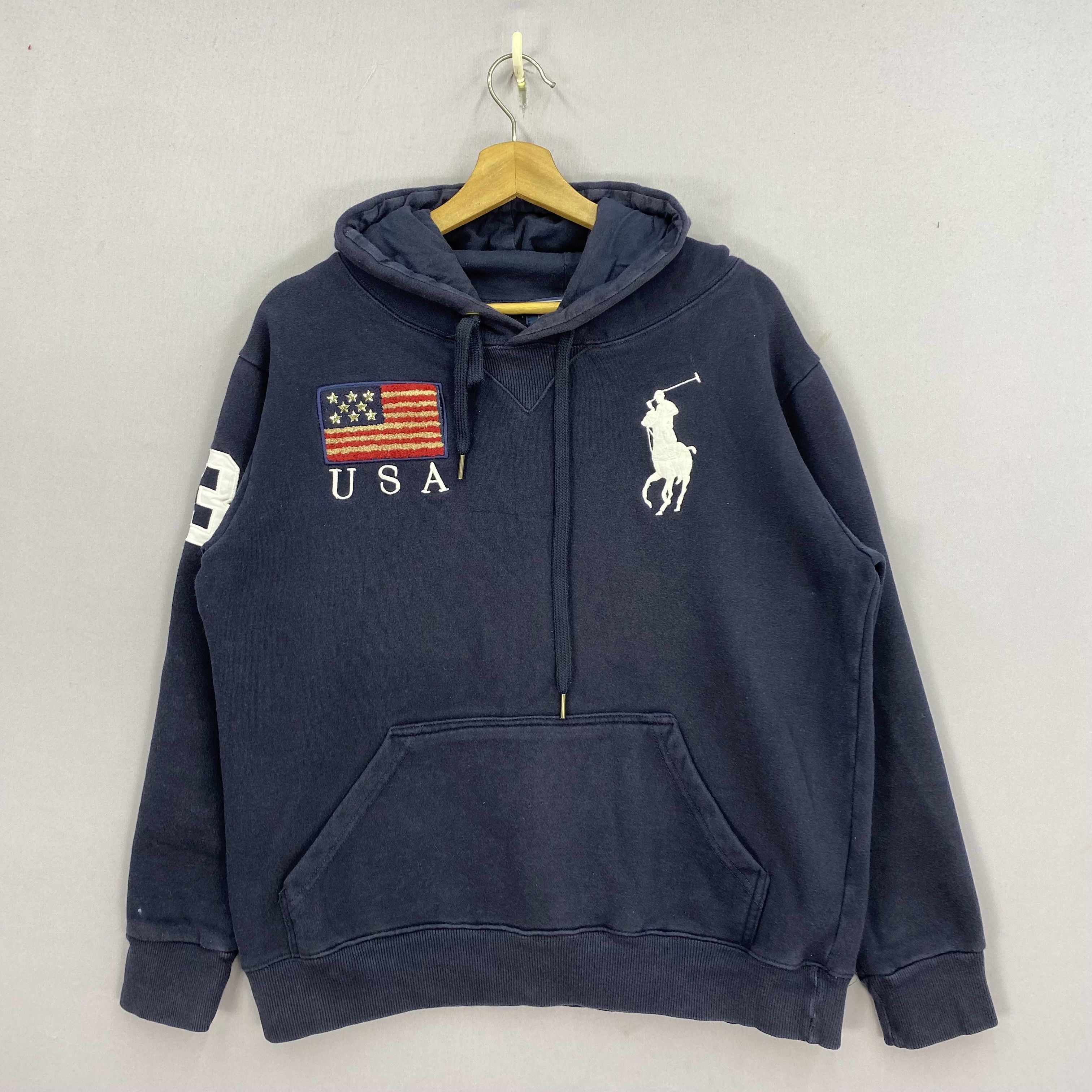 Polo Ralph Lauren Vintage 90s Polo Ralph Lauren Sweater Hoodie Sweatshirt Size US M / EU 48-50 / 2 - 3 Thumbnail