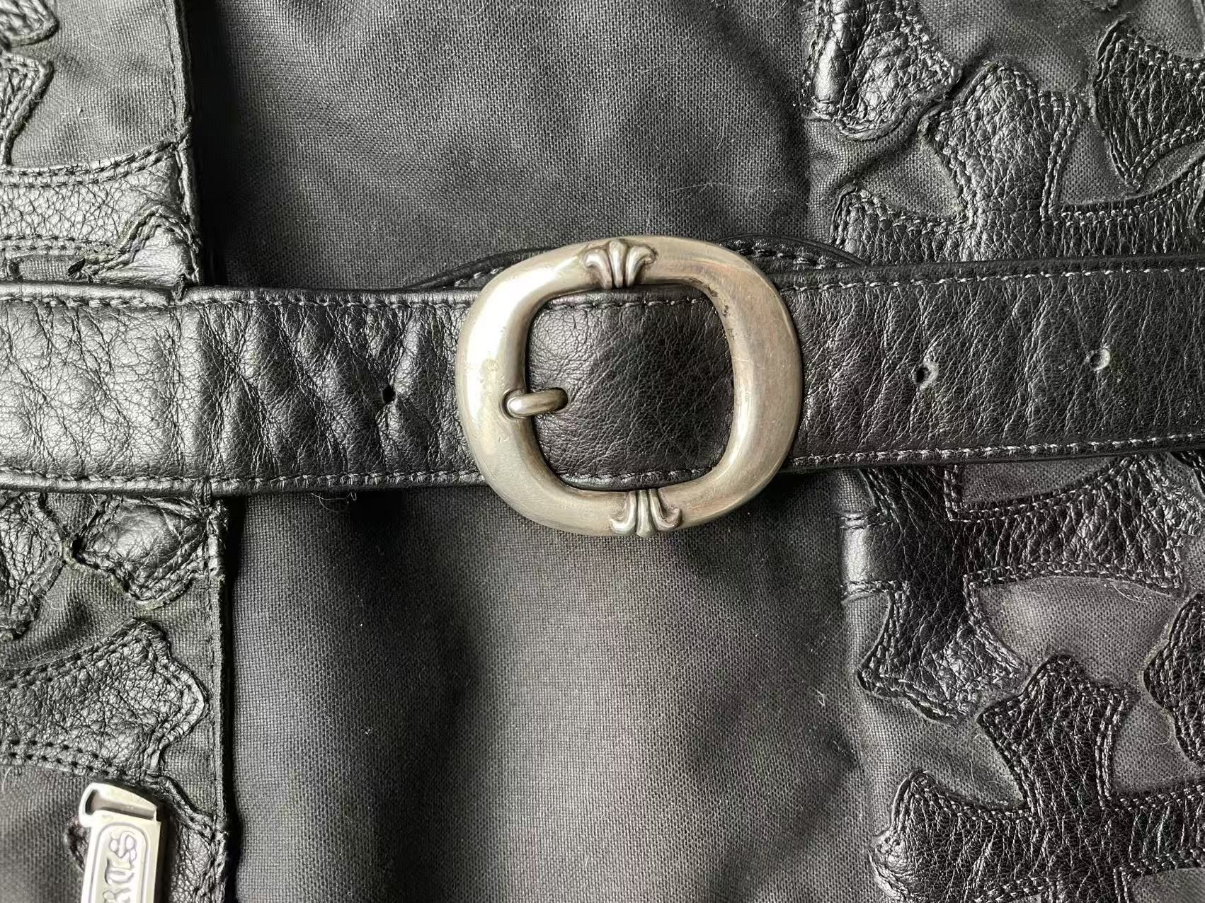 Chrome Hearts Chrome Hearts Cemetery Gunslinger Cross Patch Moto Backpack Size ONE SIZE - 6 Thumbnail