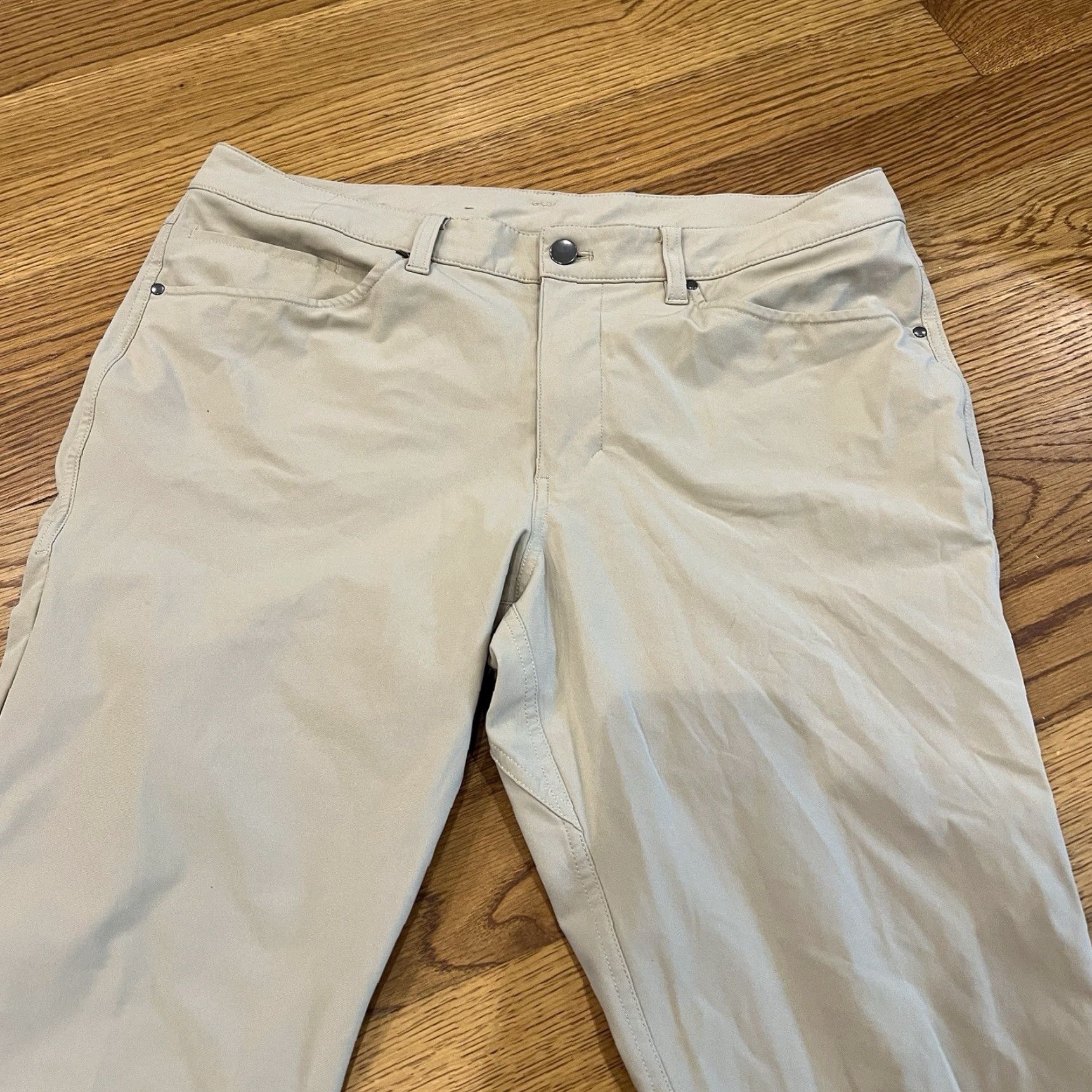 Lululemon Lululemon Pants Mens 34x31 Beige Warpstreme ABC Commission Size US 34 / EU 50 - 2 Thumbnail