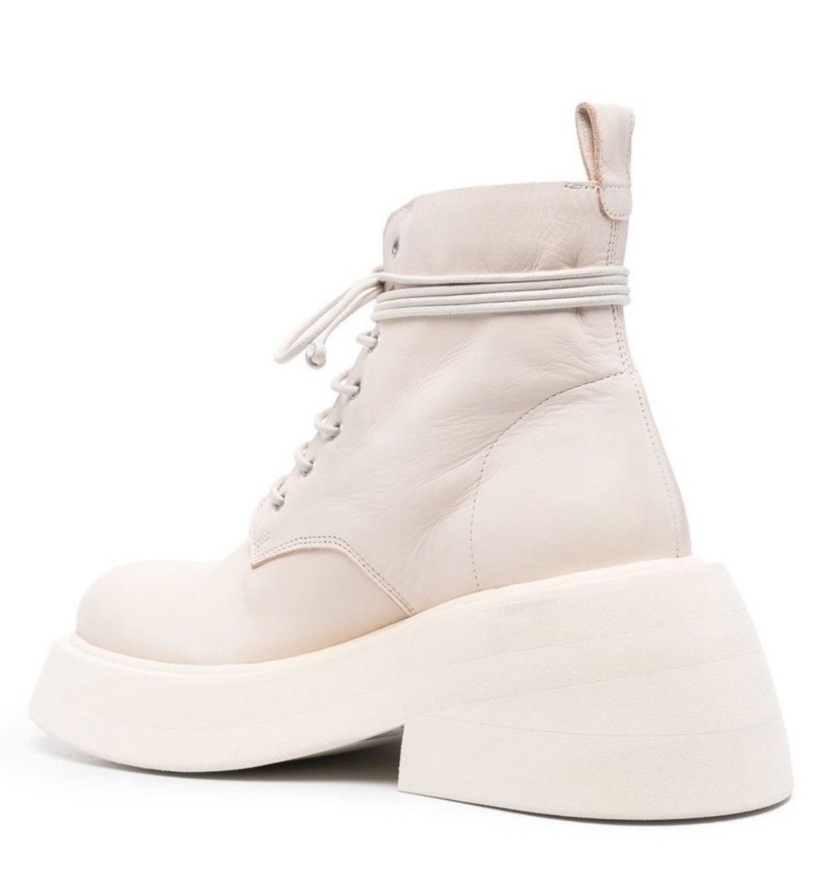 Marsell Marsèll Microne Chunky Ivory White Platform Boots Size US 5 / IT 35 - 9 Thumbnail