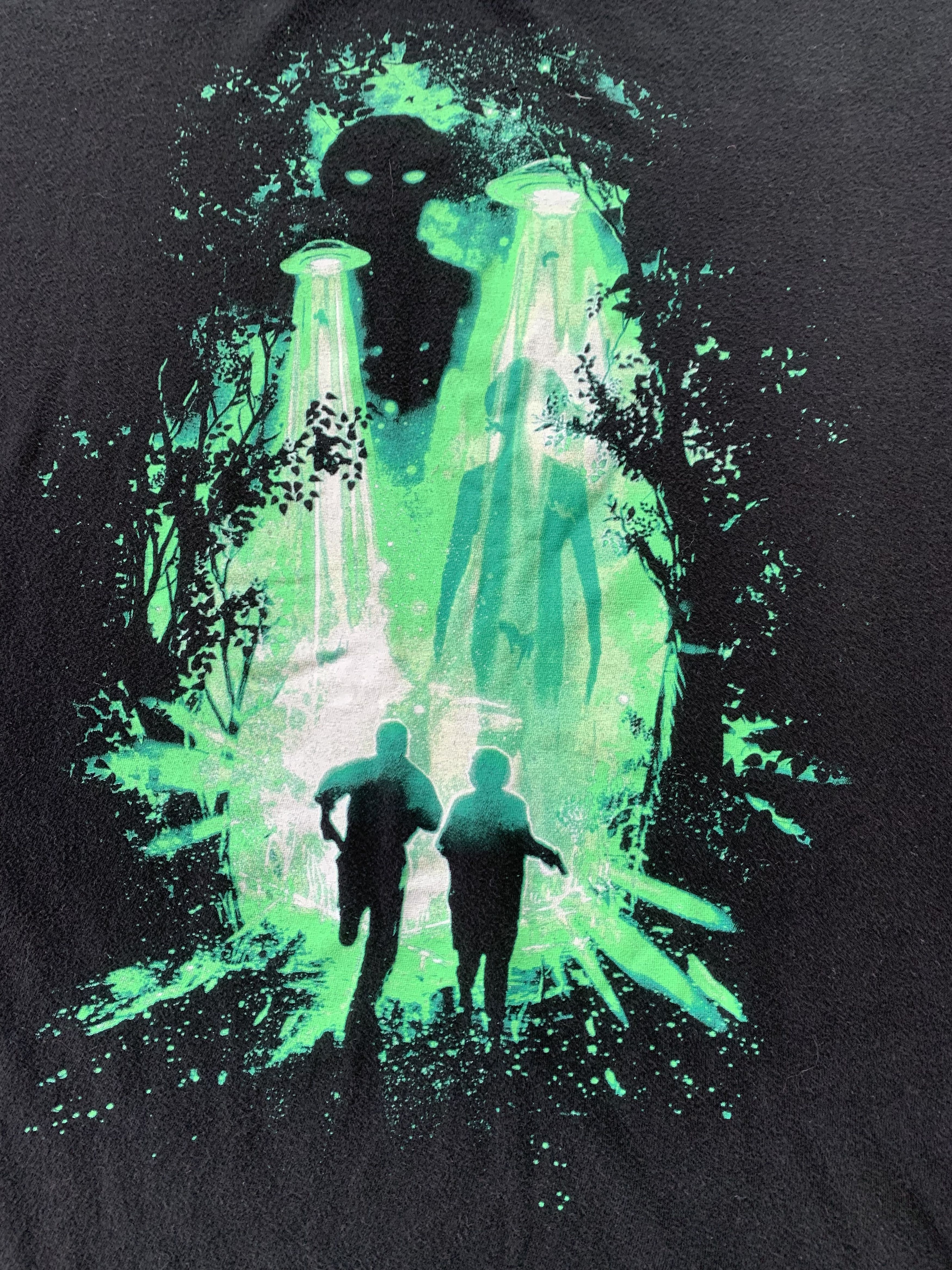 Vintage Mens The X-Files Alien Horror Series Movie T Shirt Size US XL / EU 56 / 4 - 5 Thumbnail
