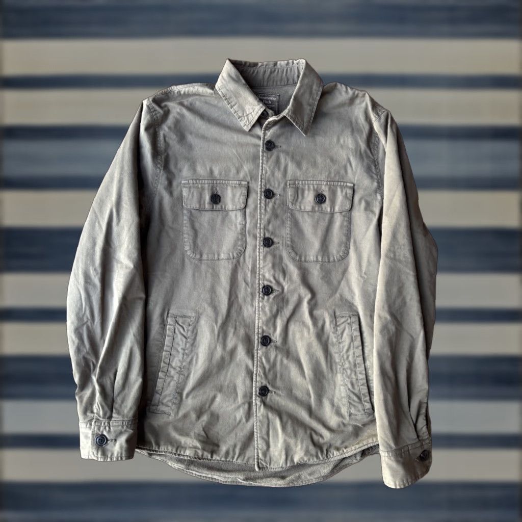 Abercrombie & Fitch VINTAGE Abercrombie & Fitch Military Army Field Jacket Mens Medium Size US M / EU 48-50 / 2 - 1 Thumbnail