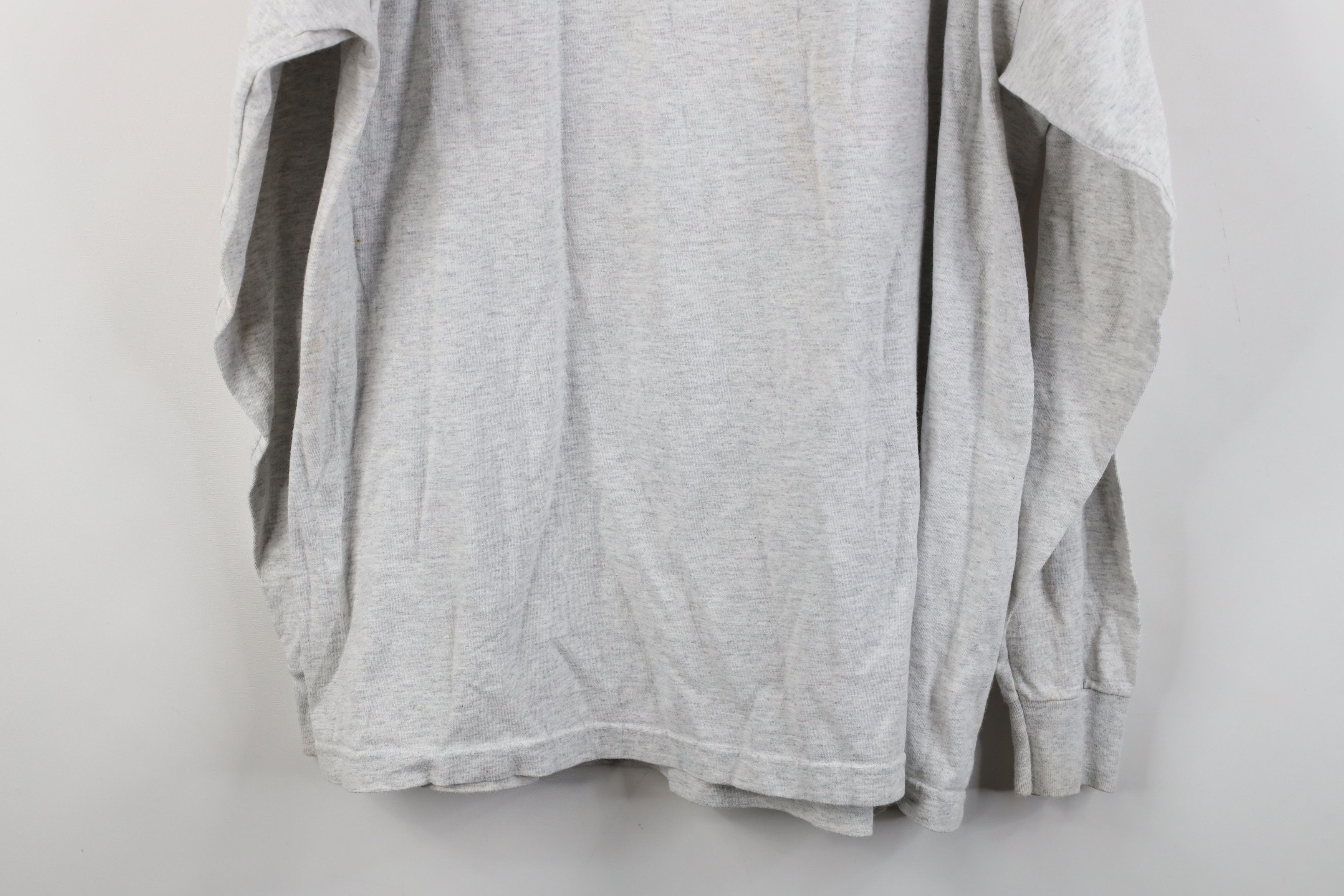 Vintage Vintage 90s USHL Gamblers Long Sleeve T-Shirt Gray USA Size US XL / EU 56 / 4 - 13 Thumbnail