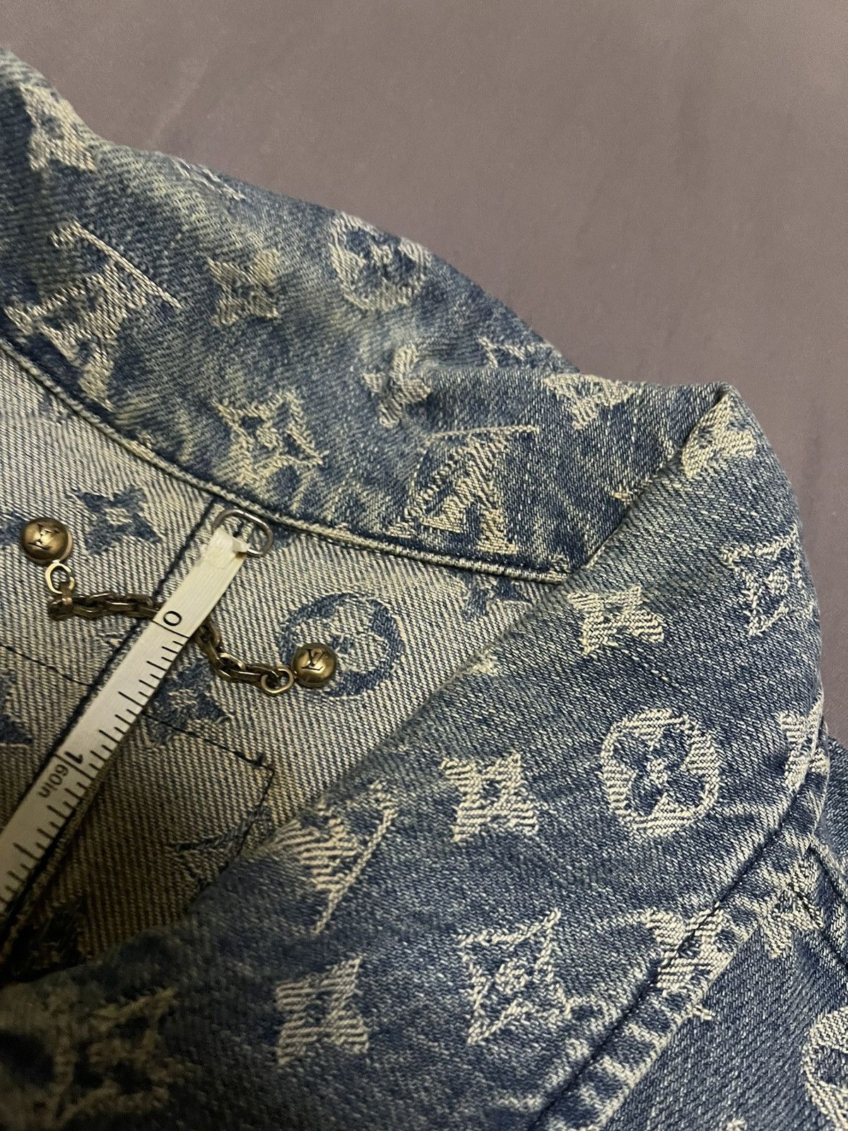 Louis Vuitton × Supreme Supreme Louis Vuitton lv jacquard denim chore coat size 50 Size US L / EU 52-54 / 3 - 13 Thumbnail