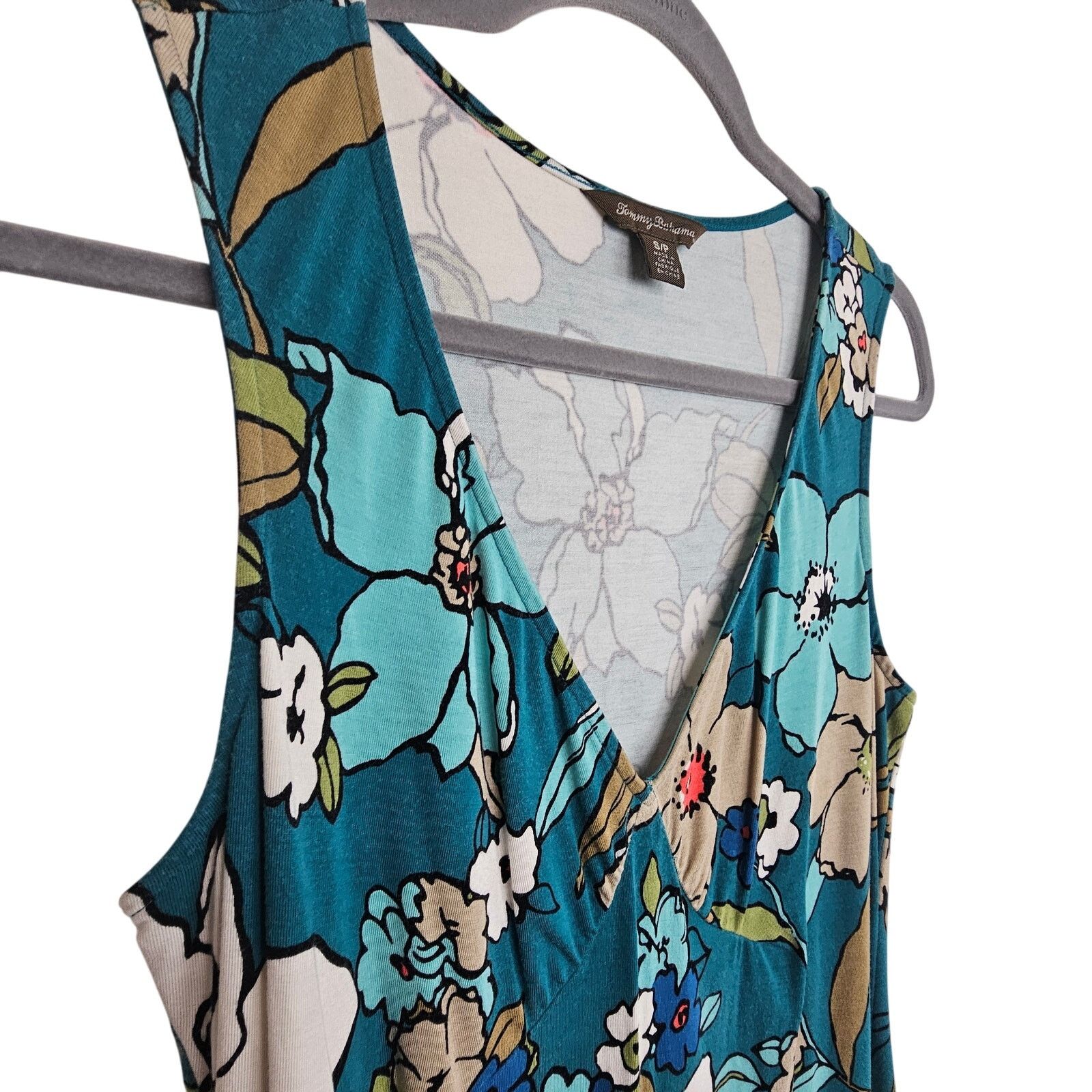 Tommy Bahama Tommy Bahama Womens Floral Dress Sz S Stretch Beach Vacation Size S / US 4 / IT 40 - 4 Thumbnail