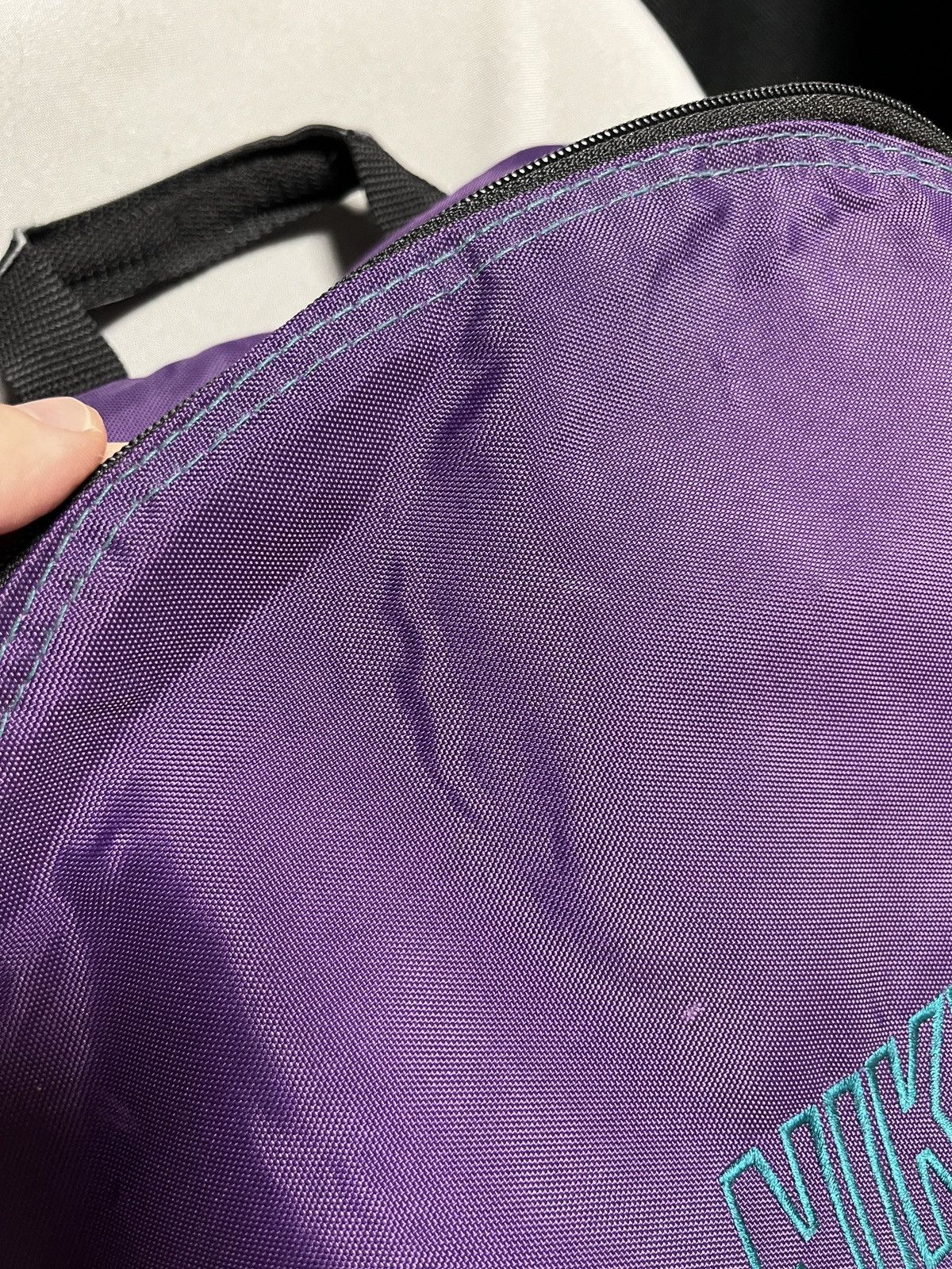 Nike Nike Vintage Violet Evangelion Style Vintage Backpack Size ONE SIZE - 7 Thumbnail