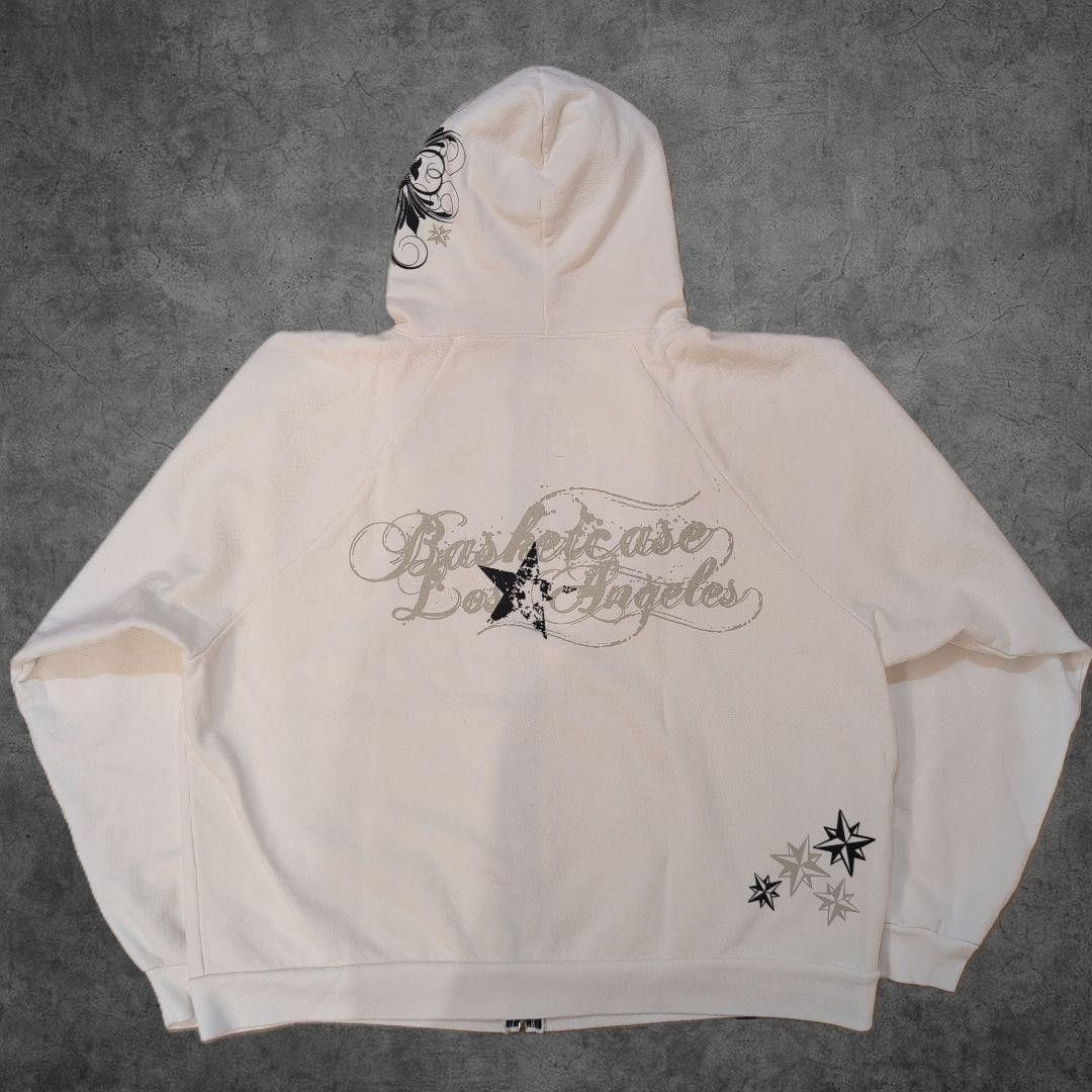 basketcase gallery Basketcase Gallery LEXI v2 Zip Hoodie Bone L Archive Size US L / EU 52-54 / 3 - 2 Thumbnail
