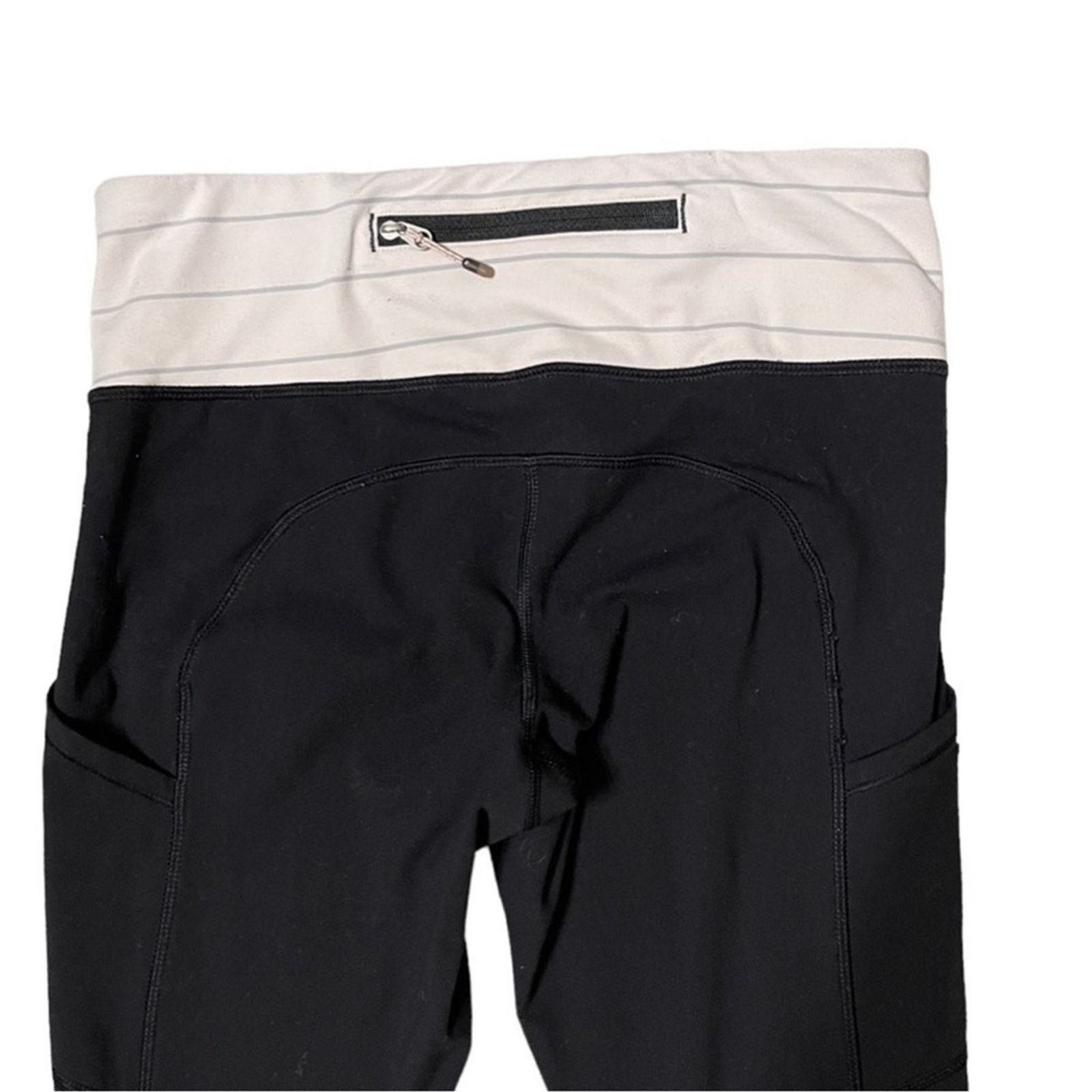 Lululemon Lululemon Speed Tight Interlock Leggings Black Size 6 Size 28" / US 6 / IT 42 - 7 Thumbnail