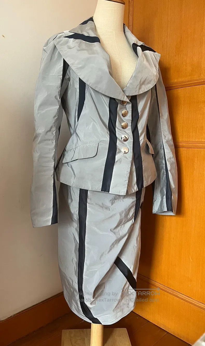 Vivienne Westwood Vivienne Westwood Striped Suit Size M / US 6-8 / IT 42-44 - 2 Thumbnail