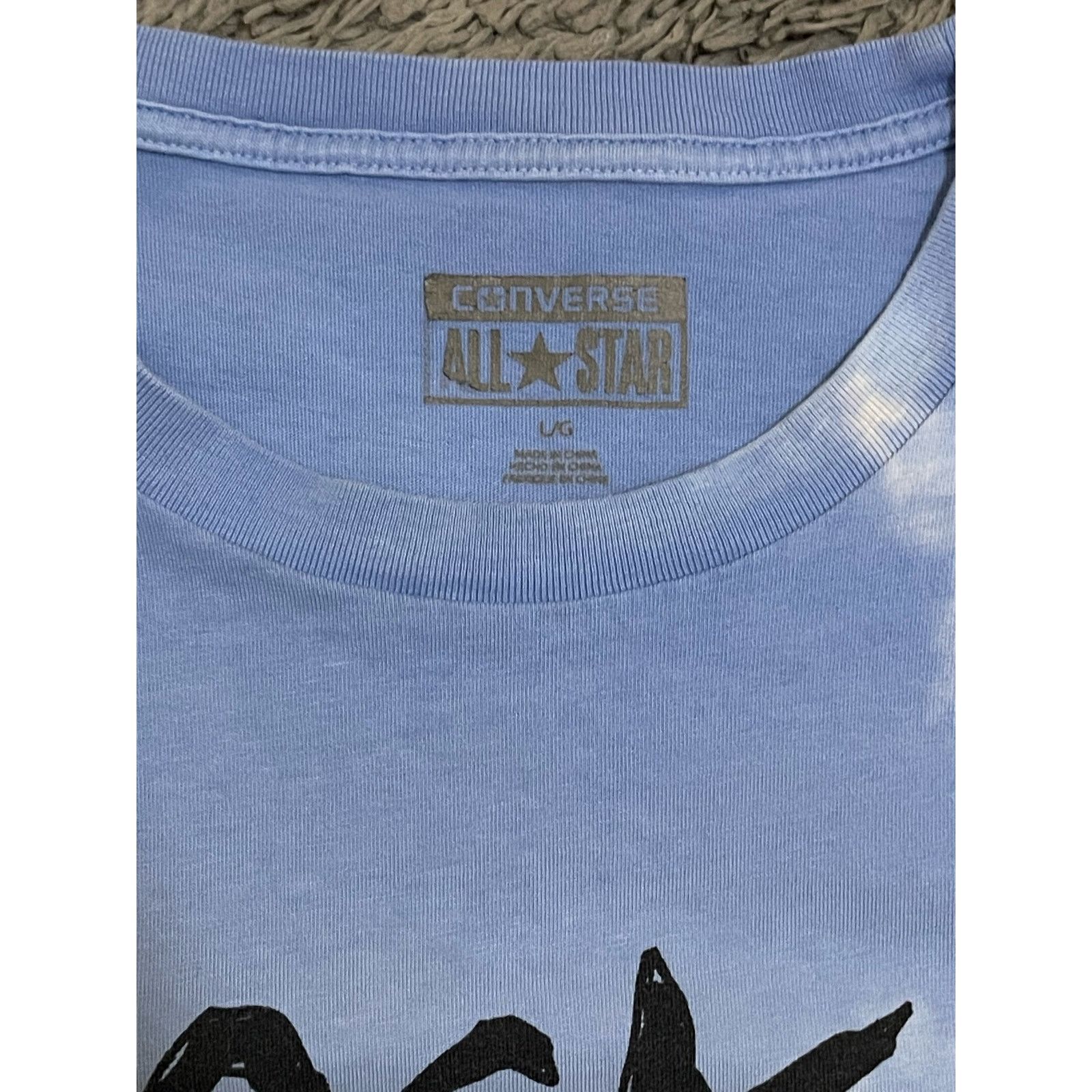 Converse “Rock N Roll Never Dies” Converse tee Size US L / EU 52-54 / 3 - 2 Thumbnail
