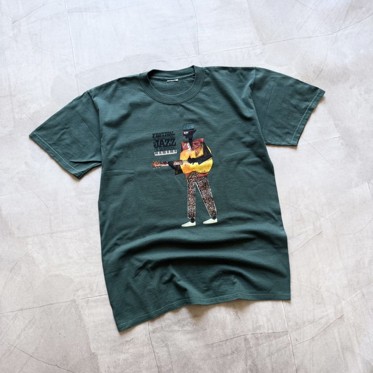 Band Tees Vintage Montreux Jazz Festival Archive Big Logo T-shirt Tee Size US M / EU 48-50 / 2 - 1 Thumbnail