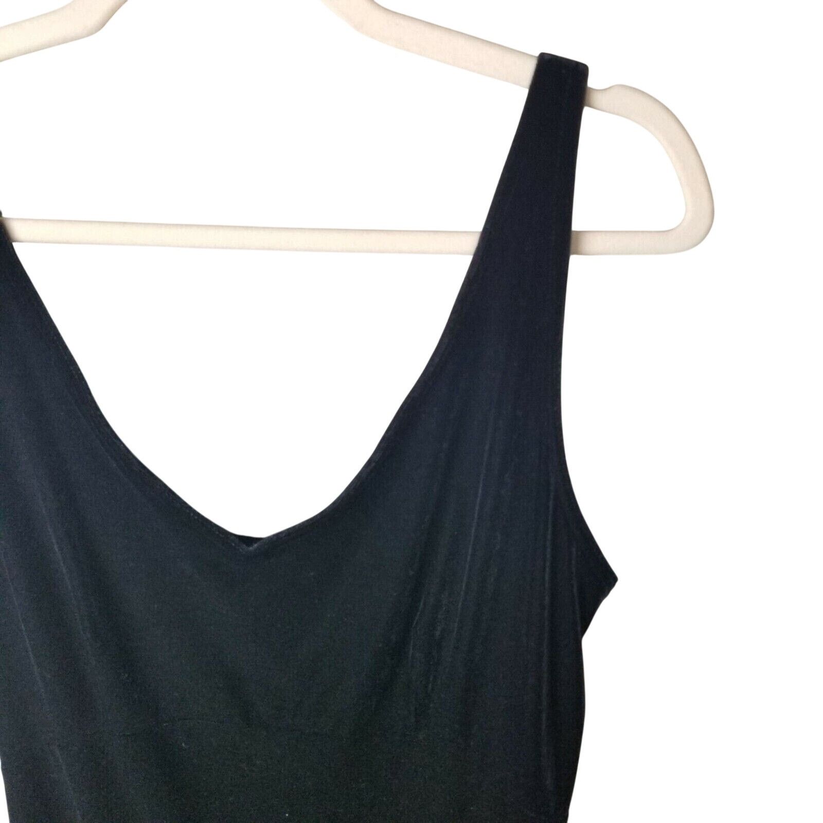 Victoria's Secret Vintage Victorias Secret Velvet Chemise Lingerie M Sleepwear Size ONE SIZE - 2 Thumbnail