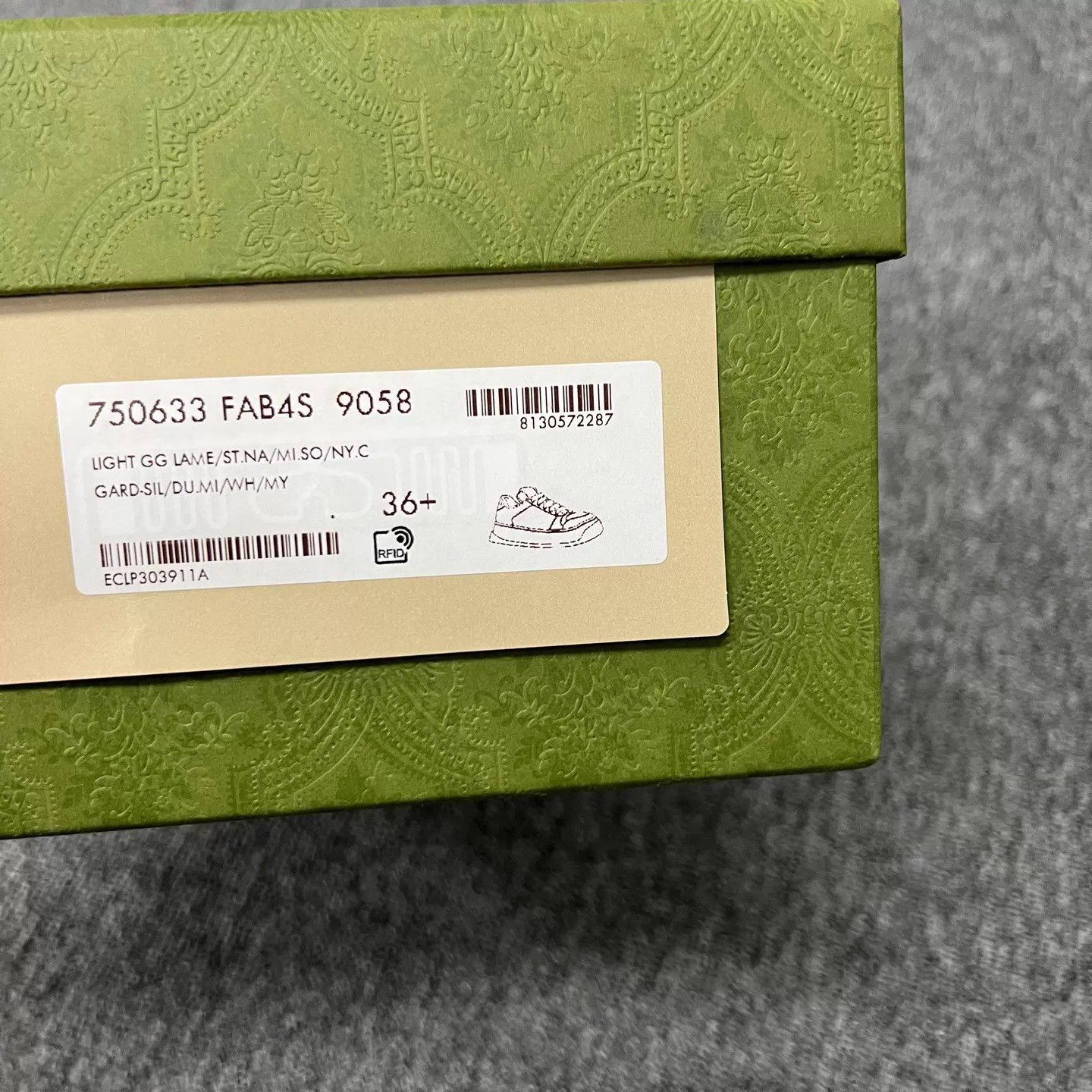 Gucci Gucci Pudding Thick Sole Dirty Sneaker 36.5 99 NIB Size US 6 / IT 36 - 7 Thumbnail