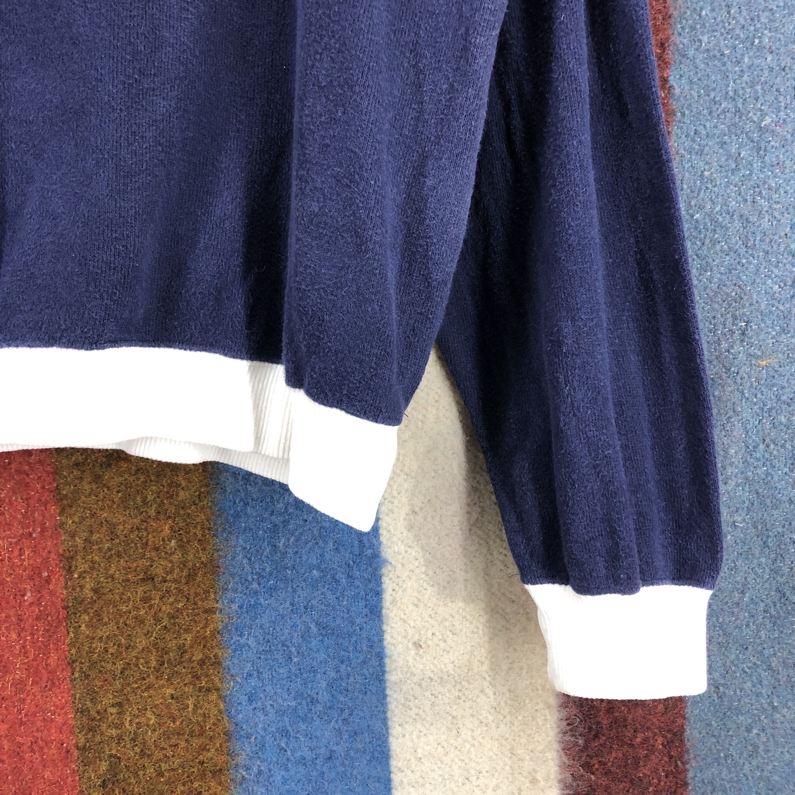 Fila Vintage FILA BIELLA ITALIA GOLF Striped Sweatshirt #0545/W Size US M / EU 48-50 / 2 - 4 Thumbnail