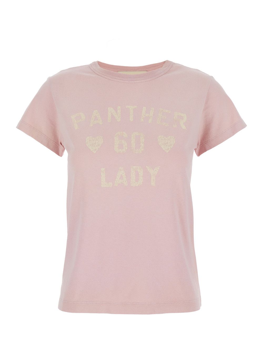 Valentino Crew Neck T-Shirt with Maxi Logo on Front and Back in Pink Cotton Jersey for Women Size L / US 10 / IT 46 - 1 Thumbnail