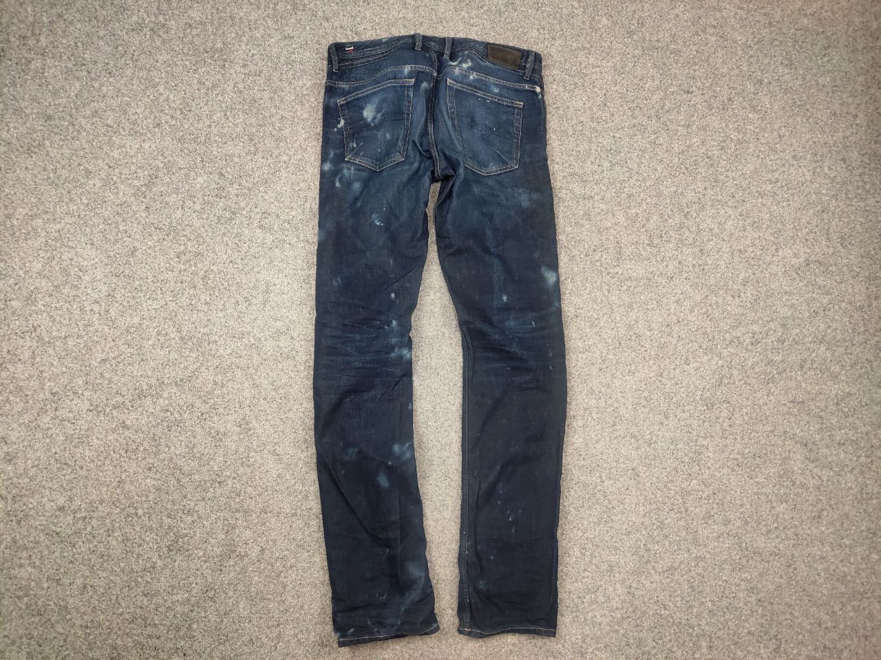 Diesel Diesel shioner Dark dyed Faded Denim Jeans Vintage Style Size US 34 / EU 50 - 10 Thumbnail