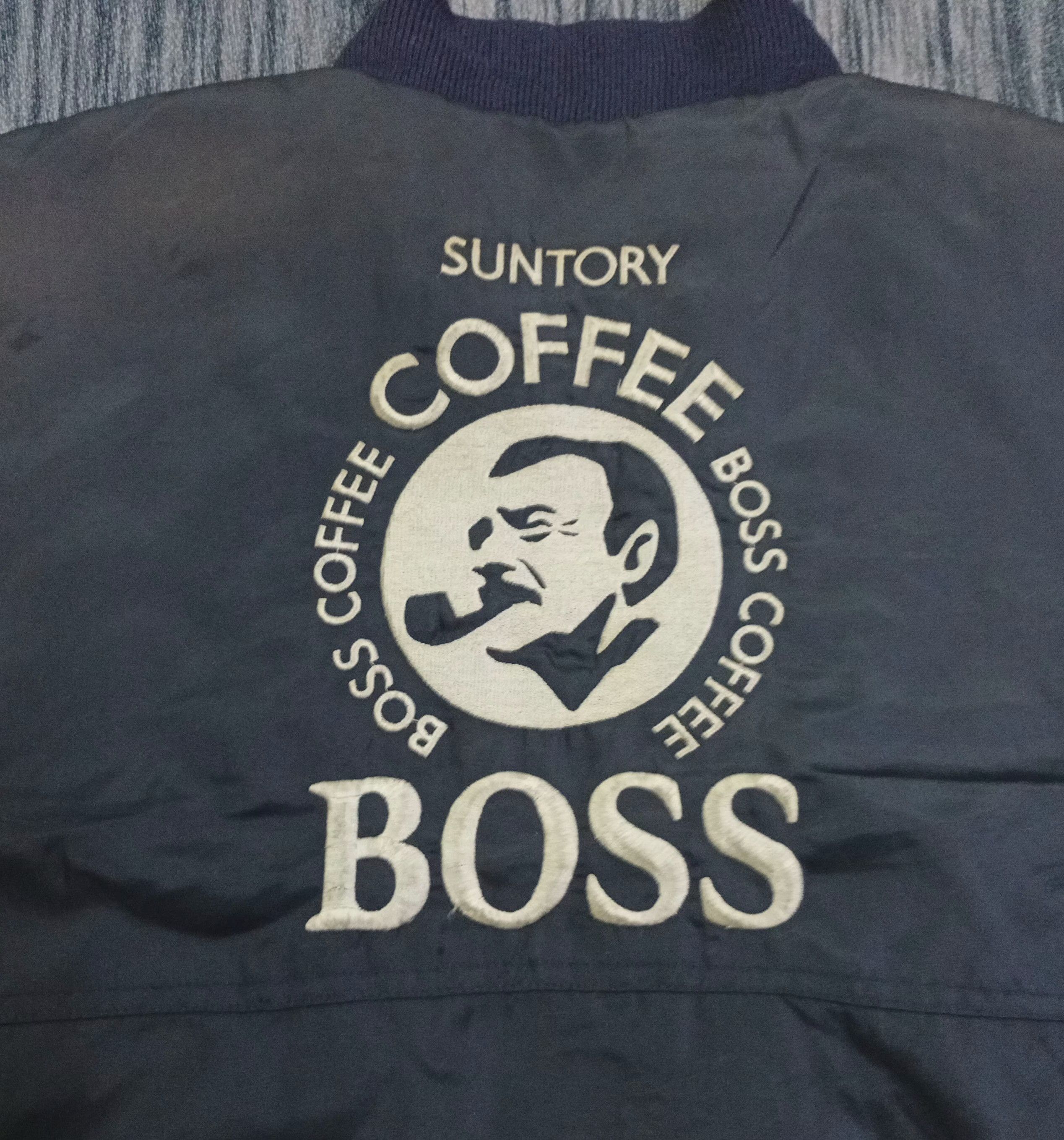 Japanese Brand 🔥 SUNTORY COFFEE BOSS BOMBER JACKET 🔥 Size US XXL / EU 58 / 5 - 7 Thumbnail