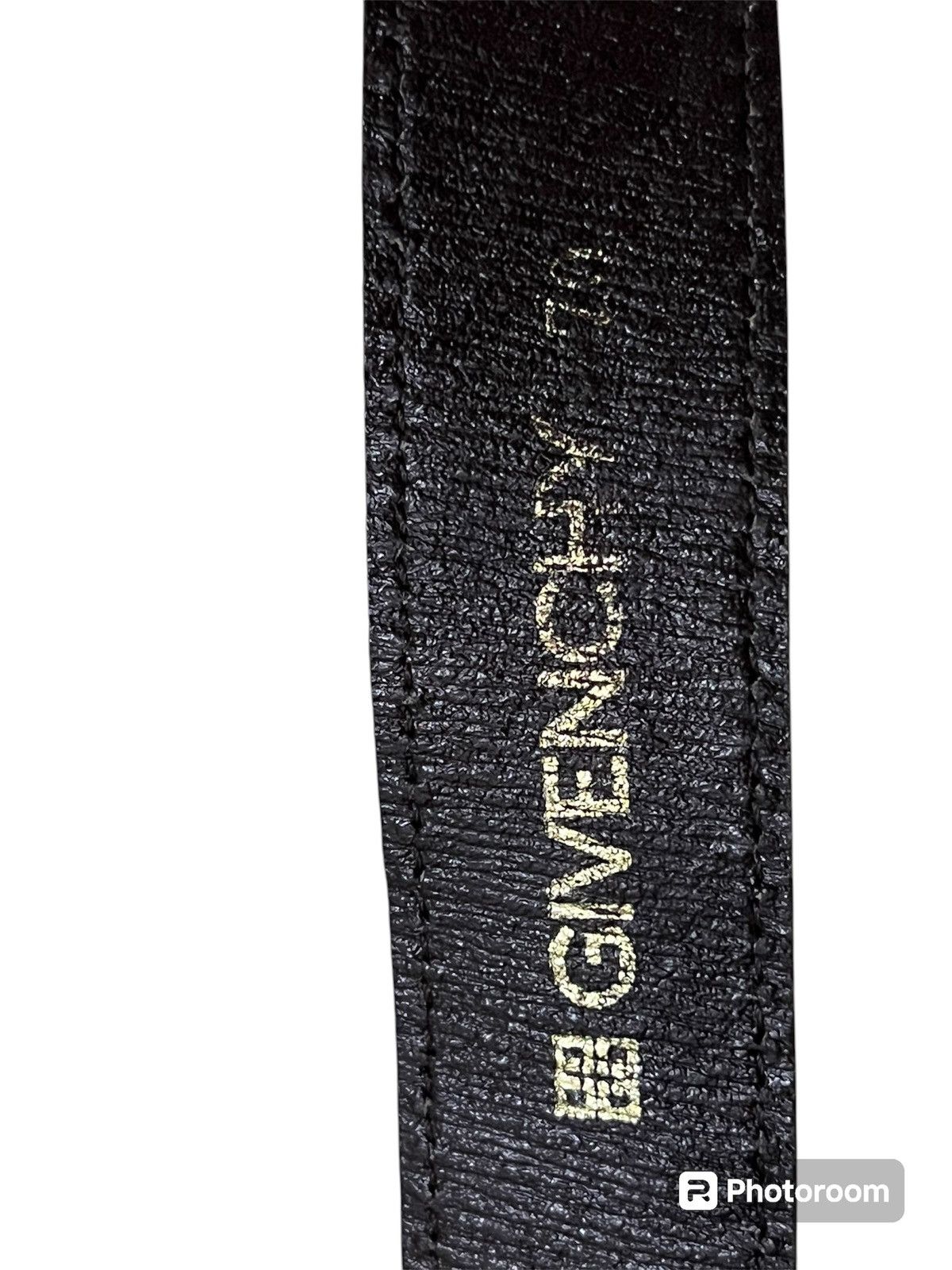 Givenchy × Vintage Vintage 80a givenchy leather belt Size ONE SIZE - 4 Thumbnail