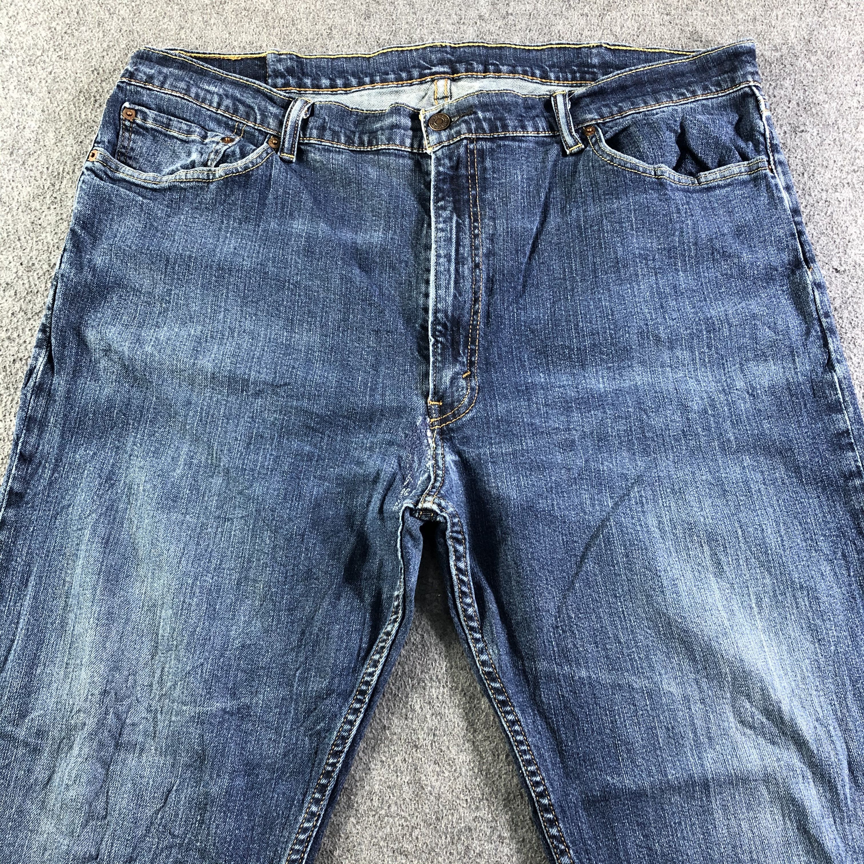 Levi's Vintage Blue Wash Levis 505 Jeans-J4297 Size US 41 - 3 Thumbnail