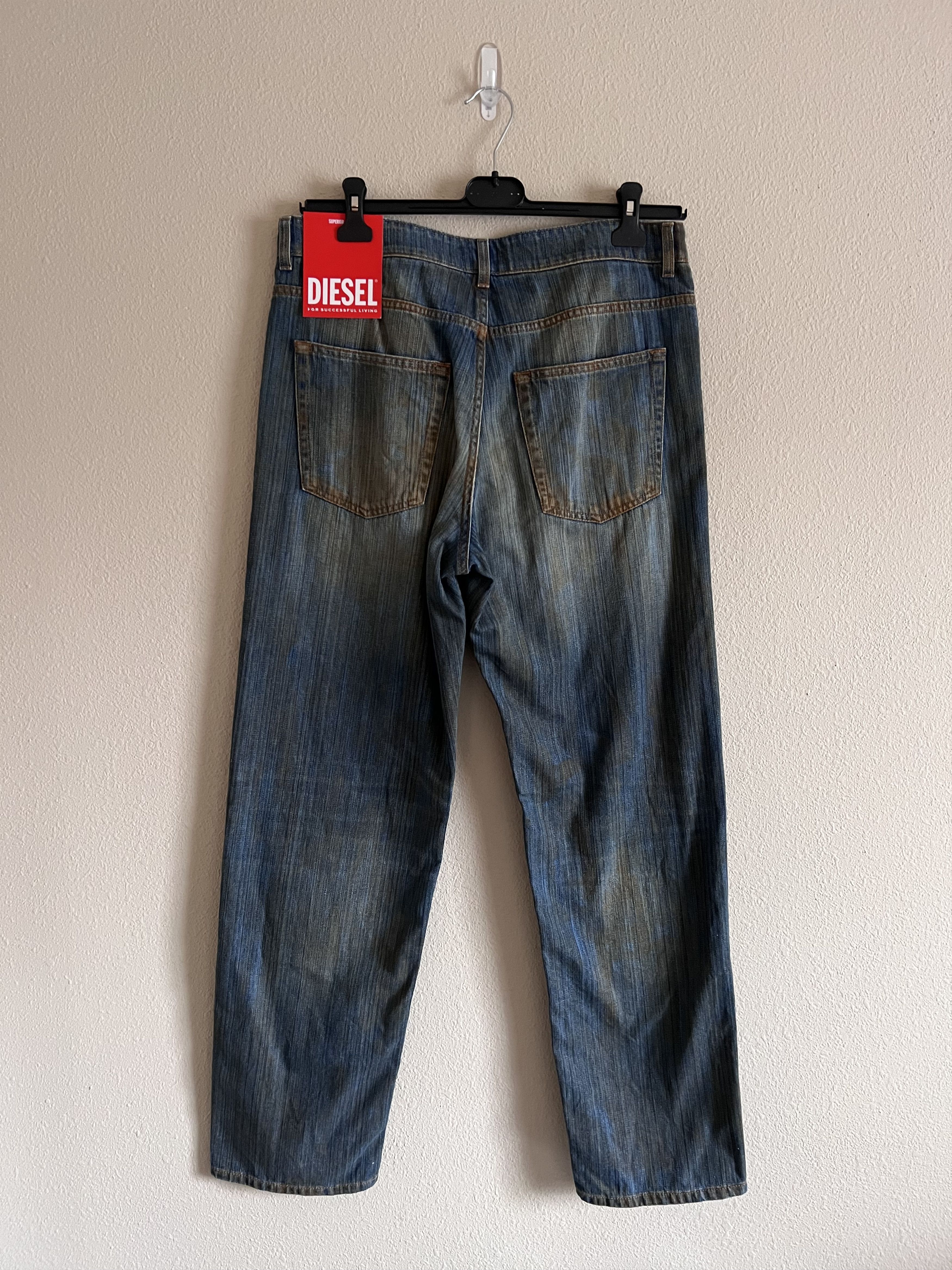 Diesel Diesel 2010 D-Macs FSD6 Denim Jeans Size US 32 / EU 48 - 4 Thumbnail