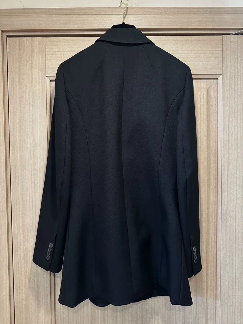 Balenciaga Balenciaga Solid black single-breasted long-sleeved suit 25 Size 34R - 2 Thumbnail