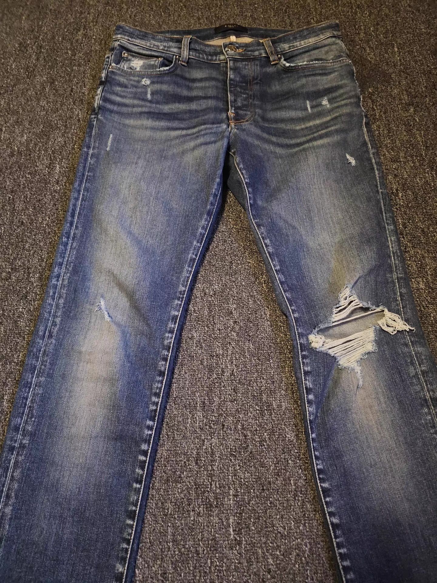 Amiri Amiri Jeans, Size US 34 / EU 50 - 2 Thumbnail