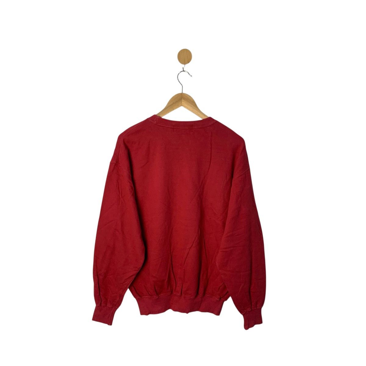 Pro-Keds Vintage Pro Keds Sweatshirts Maroon Pull SpellOut Medium Size US M / EU 48-50 / 2 - 2 Thumbnail