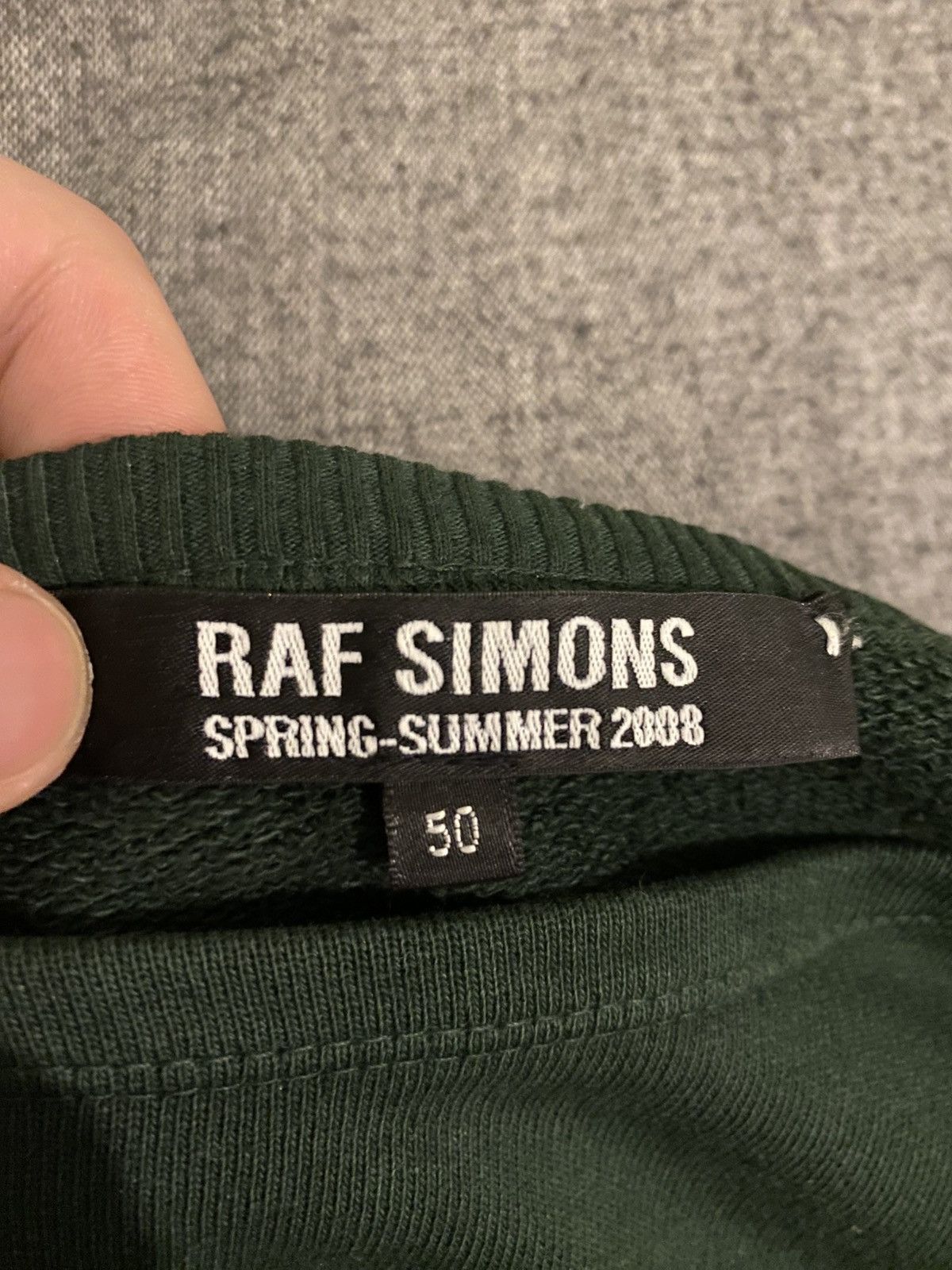 Raf Simons raf simon cut out crew neck ss04 Size US M / EU 48-50 / 2 - 7 Thumbnail