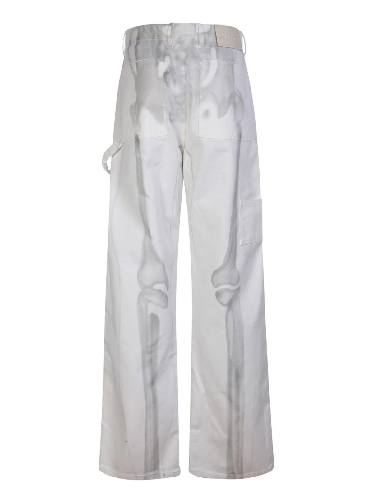 Off-White o1y0225 Denim Pant in Off White Size US 30 / EU 46 - 2 Thumbnail