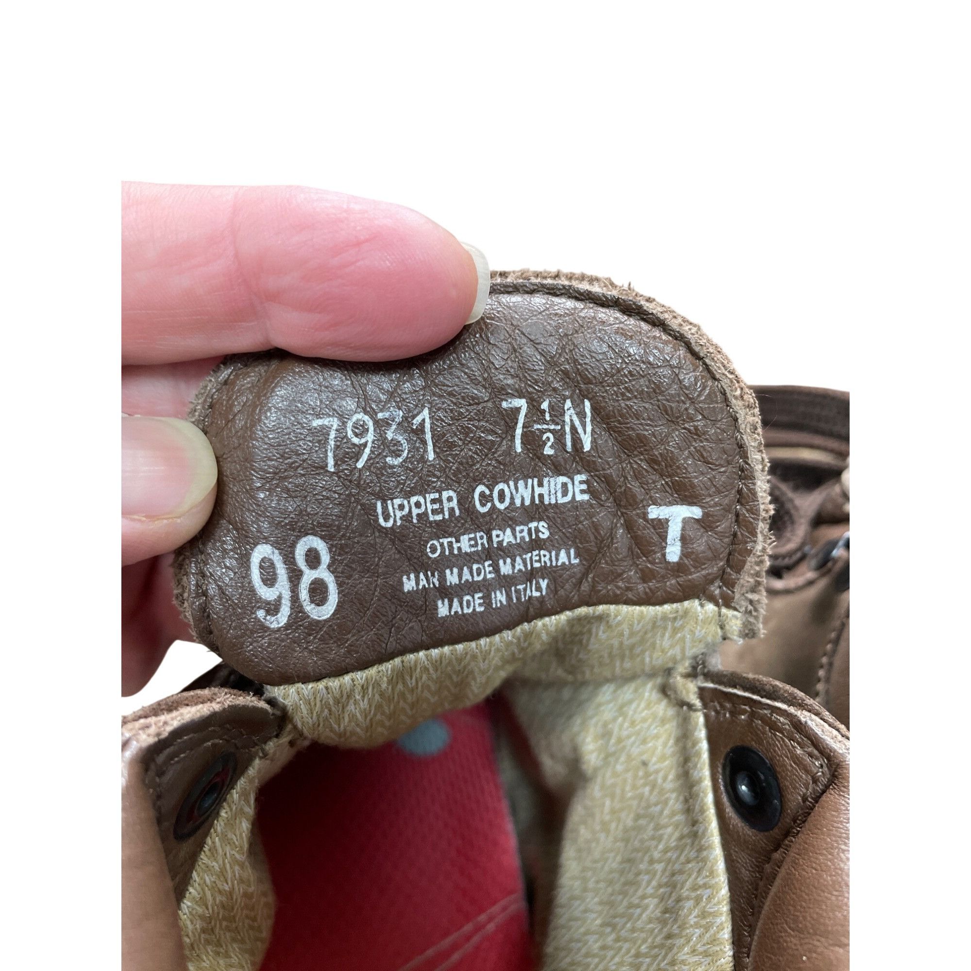Vasque Vasque Womens Gore-Tex Brown Leather Ankle Boots Size 7.5N S Size US 7.5 / IT 37.5 - 7 Thumbnail
