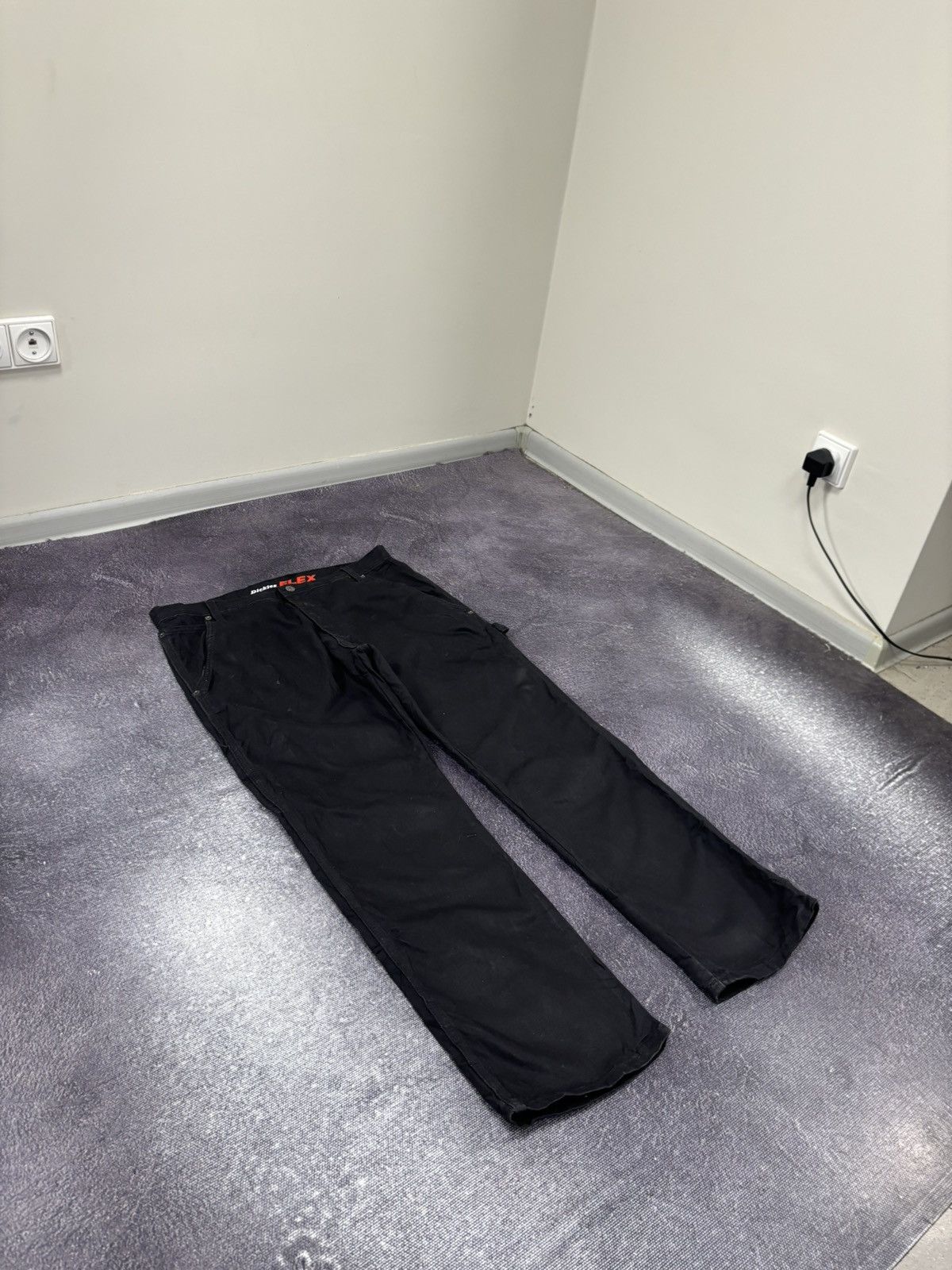 Dickies Vintage Dickies Flex Black Y2K Work Hype Pants Size US 36 / EU 52 - 9 Thumbnail