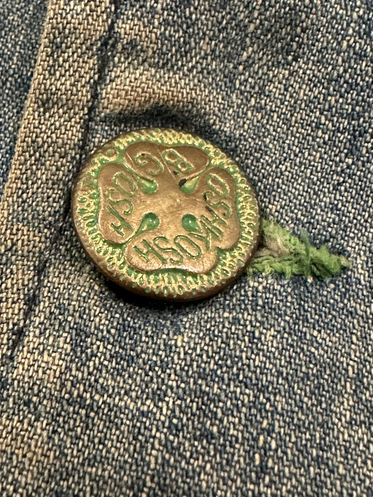 Oshkosh Vintage Osh Kosh B’Gosh Selvedge Denim Chore Coat XL Size US XL / EU 56 / 4 - 8 Thumbnail