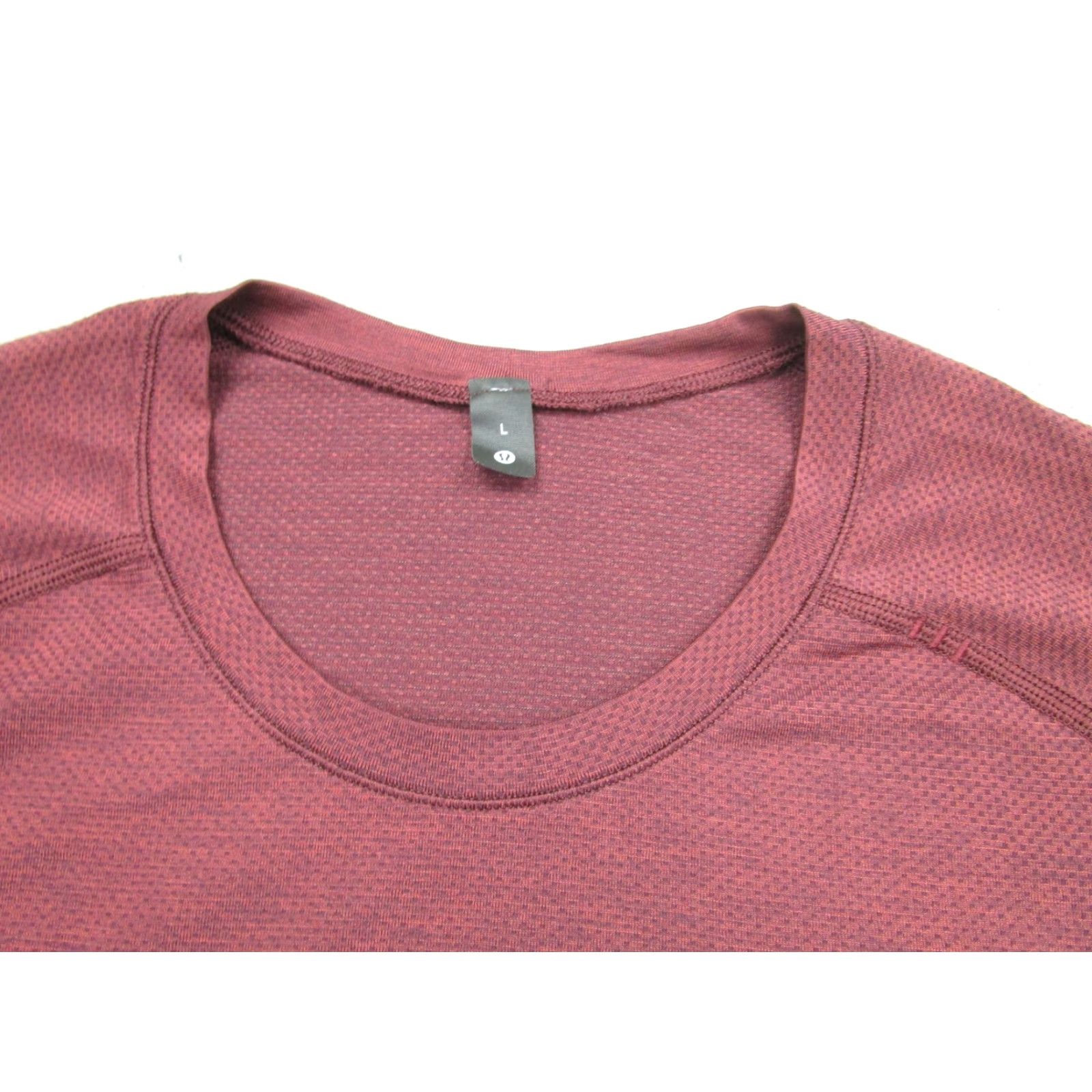 Lululemon Lululemon Shirt Mens Large Red Short Sleeve Athletic Live In Practice Workout Size US L / EU 52-54 / 3 - 3 Thumbnail